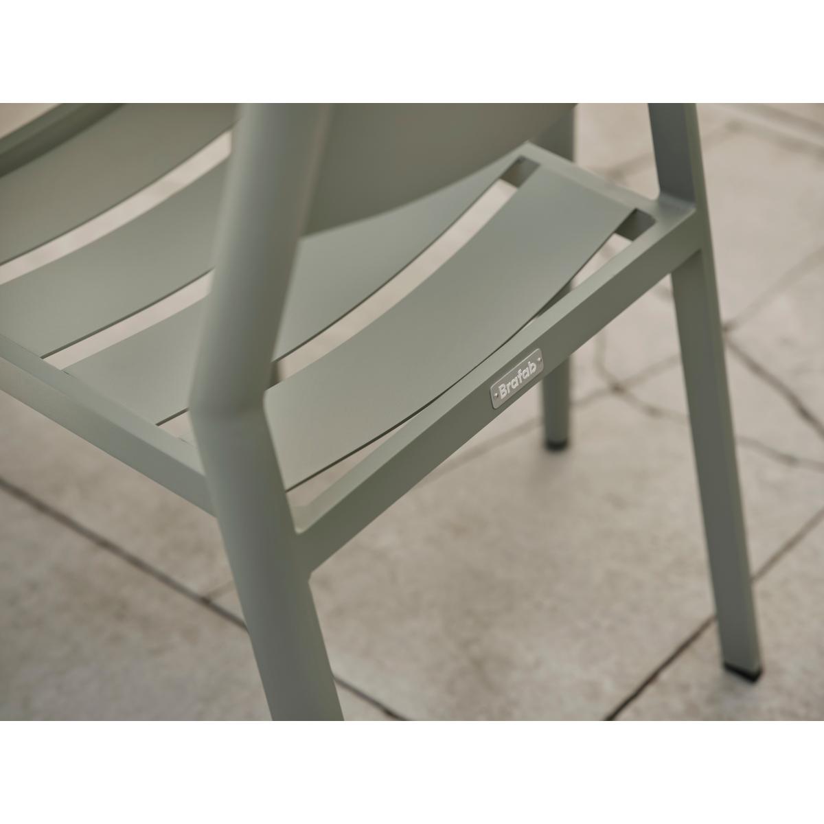 Brafab Delia chair Dusty green – image 2