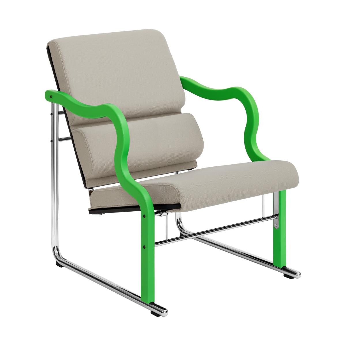 Hem Experiment 501 lounge chair Green-light beige – image 7