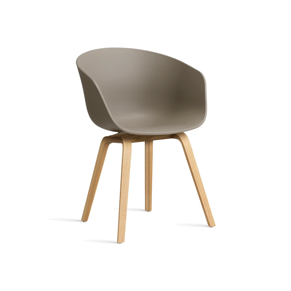 HAY About a Chair 22 2.0 chair Khaki-lacquered oak frame – image 1