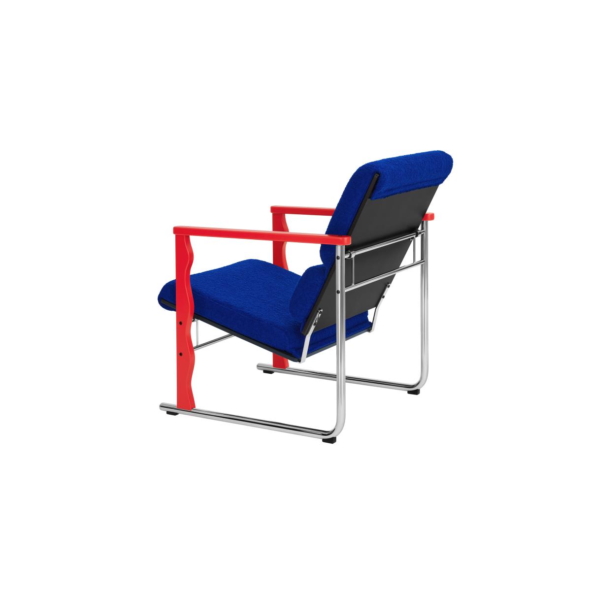 Hem Experiment 503 lounge chair Red-ultramarine – image 2