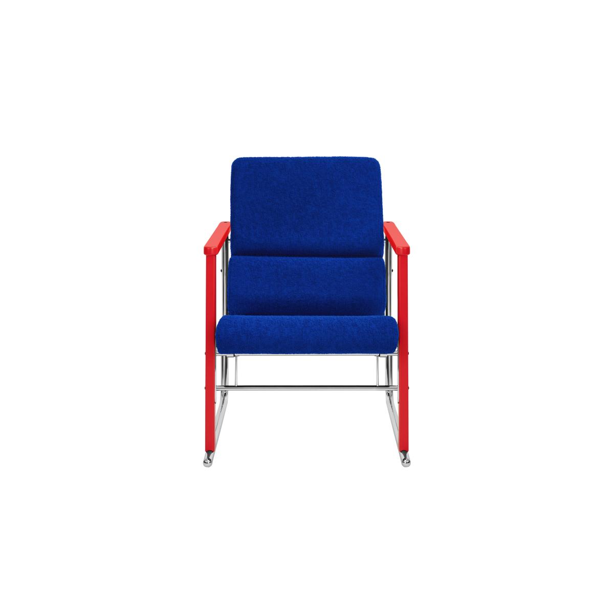 Hem Experiment 503 lounge chair Red-ultramarine – image 3