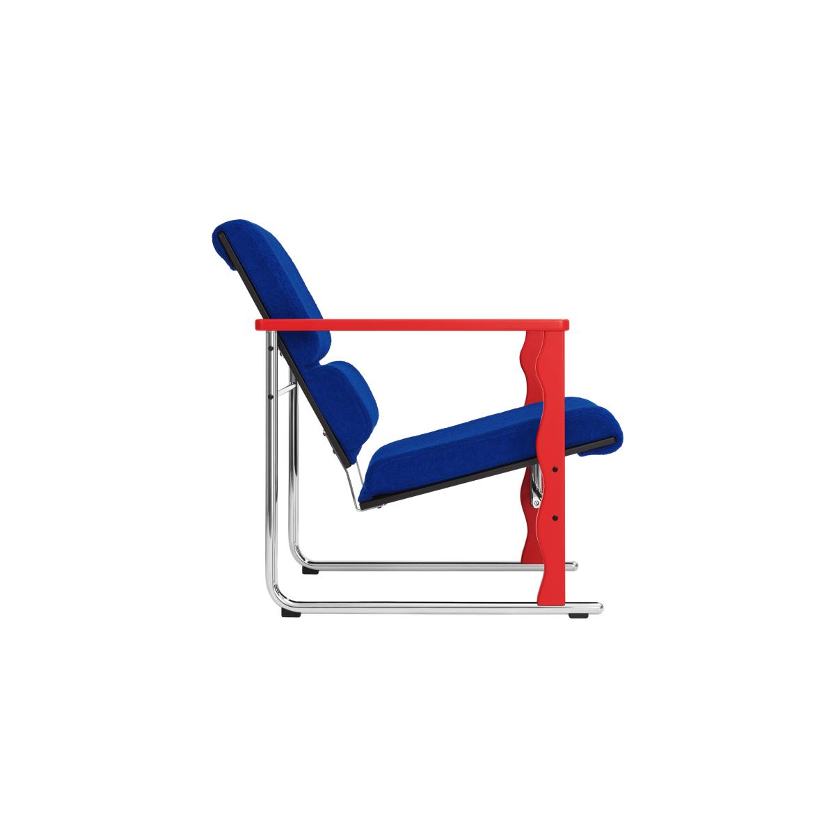 Hem Experiment 503 lounge chair Red-ultramarine – image 4
