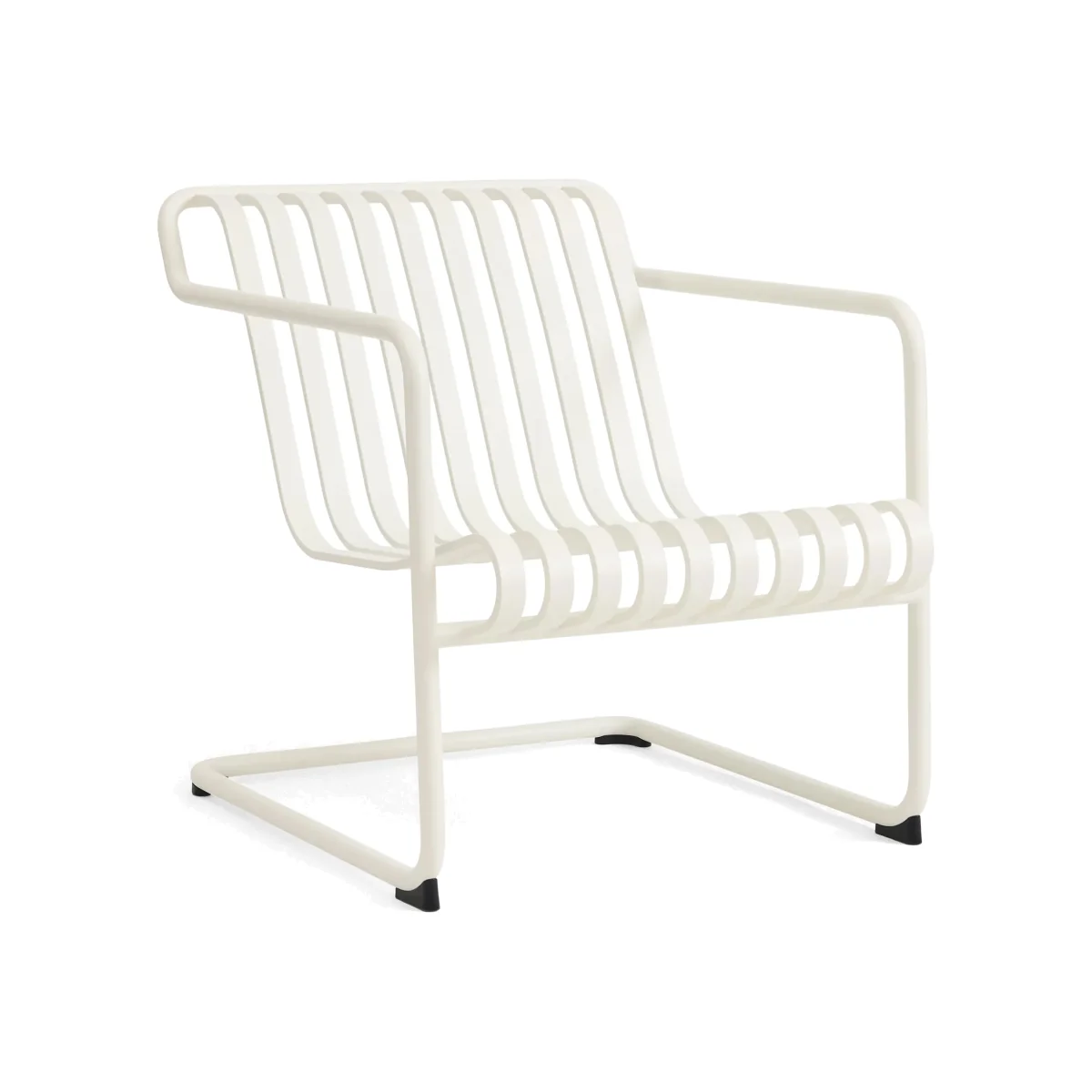 HAY Palissade Cantilever Low lounge armchair Cream white