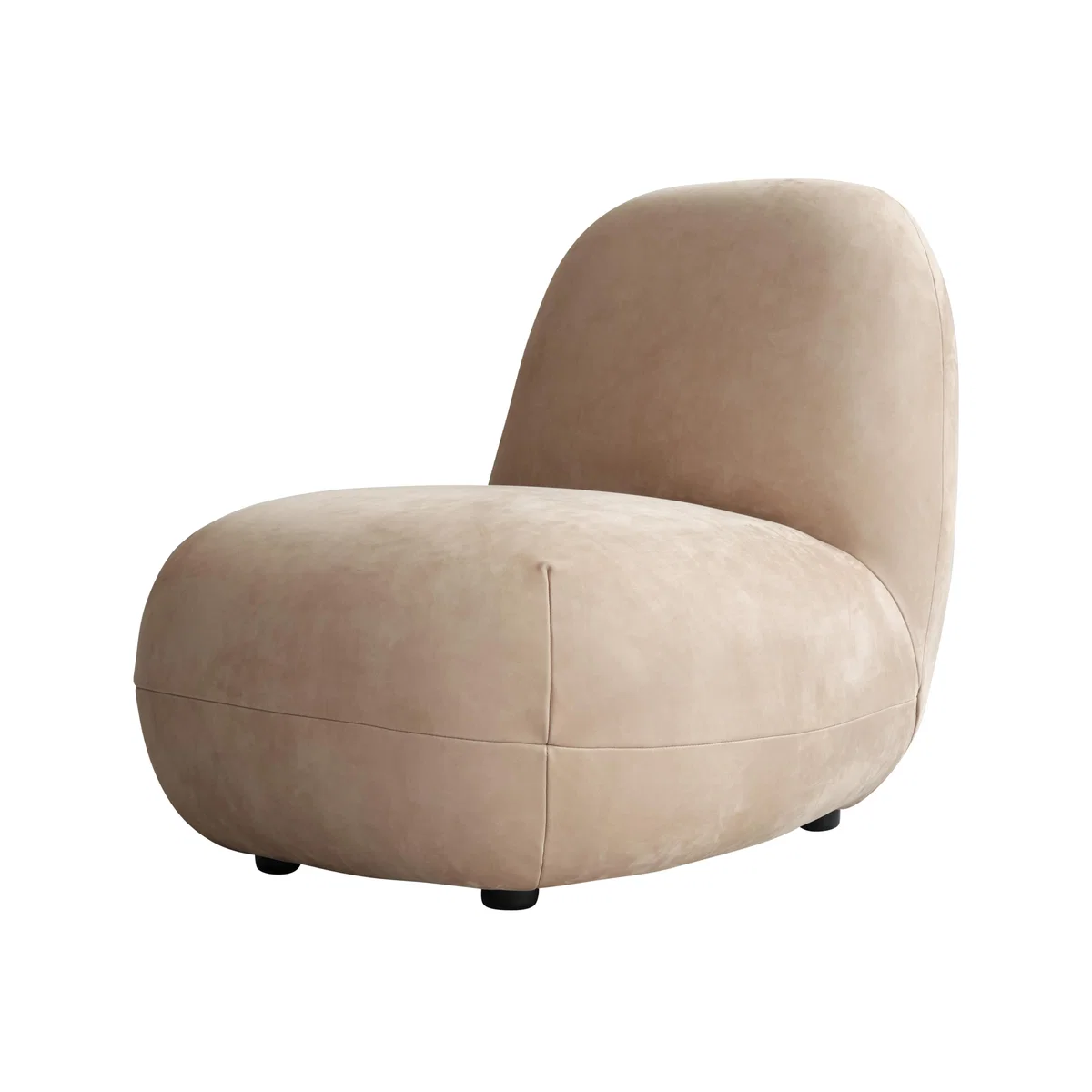 101 Copenhagen Toe Chair Flat armchair 92x75 cm Nubuck – image 1