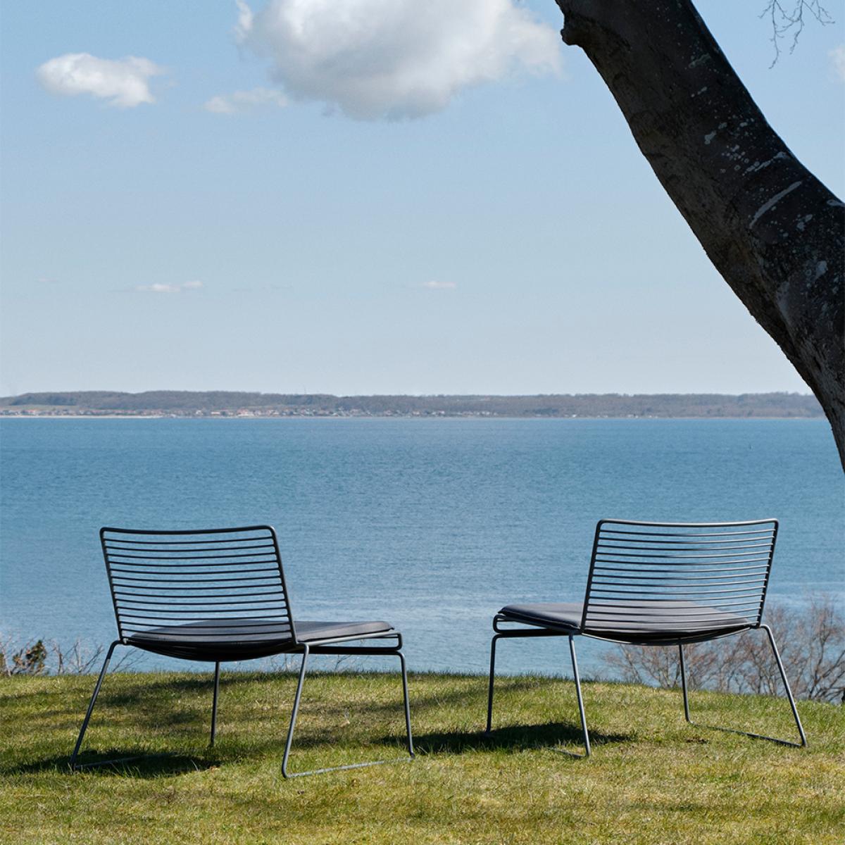 HAY Hee lounge chair Asphalt grey – image 3