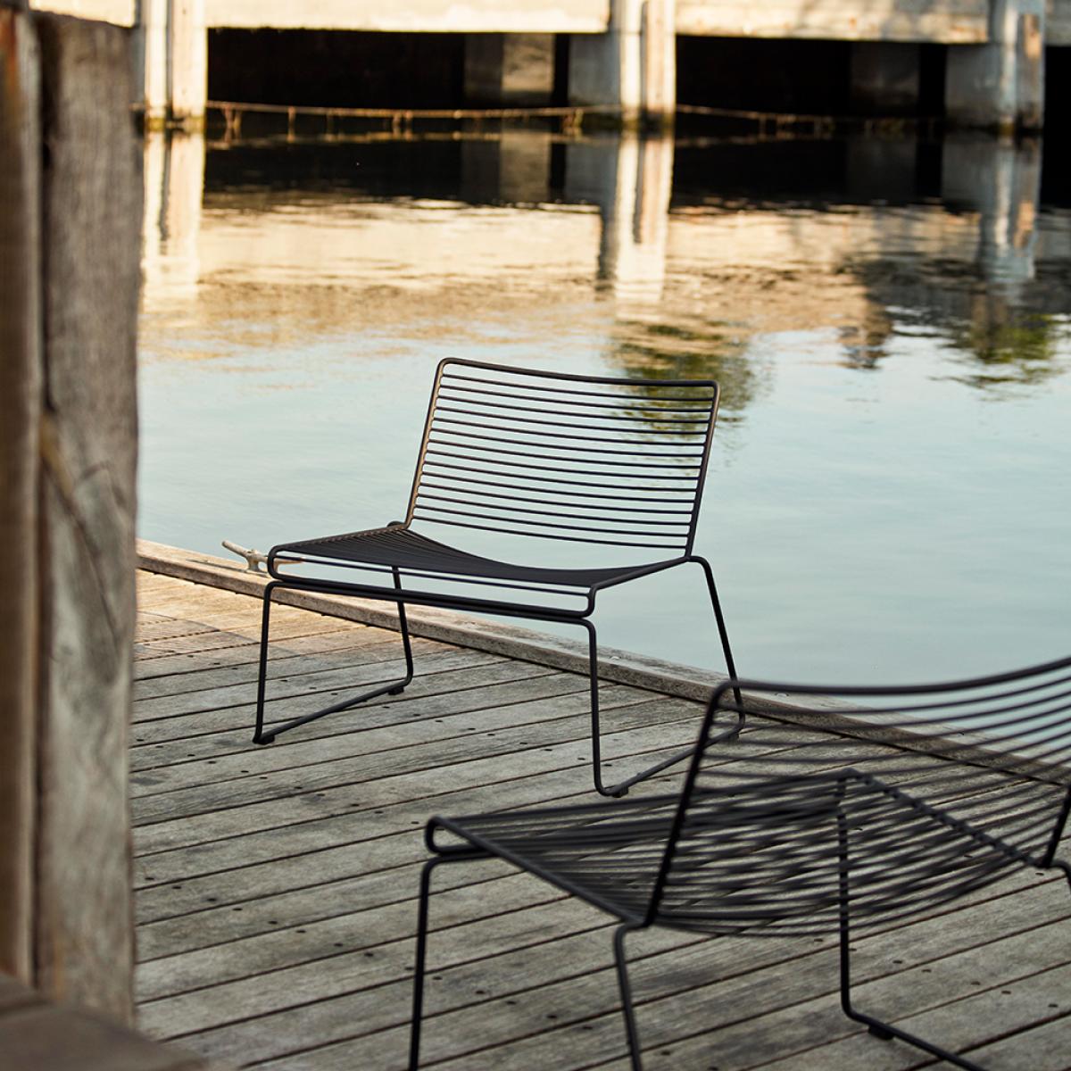 HAY Hee lounge chair Asphalt grey – image 5