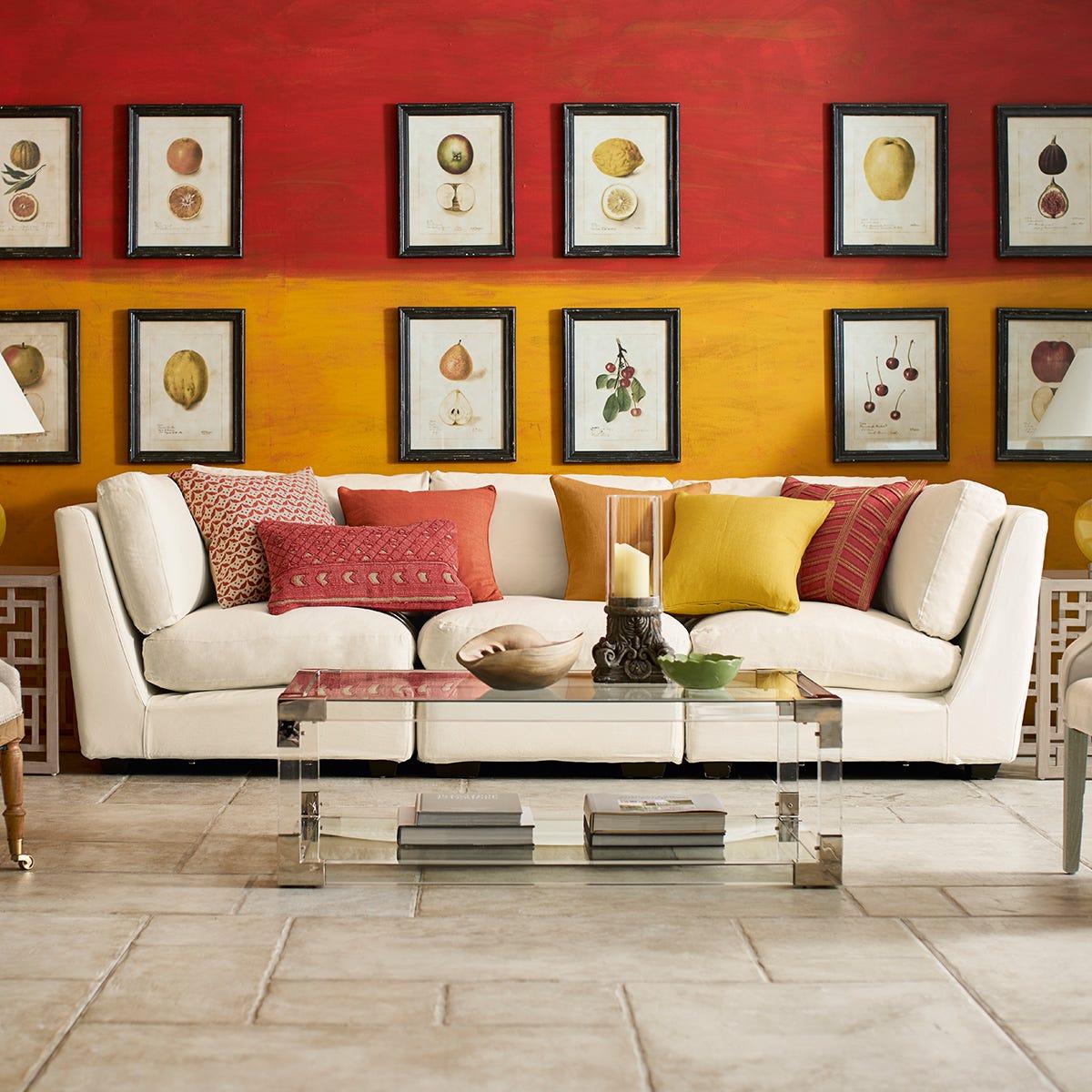 Savile Armless Sofa Chair - Ecru – image 2