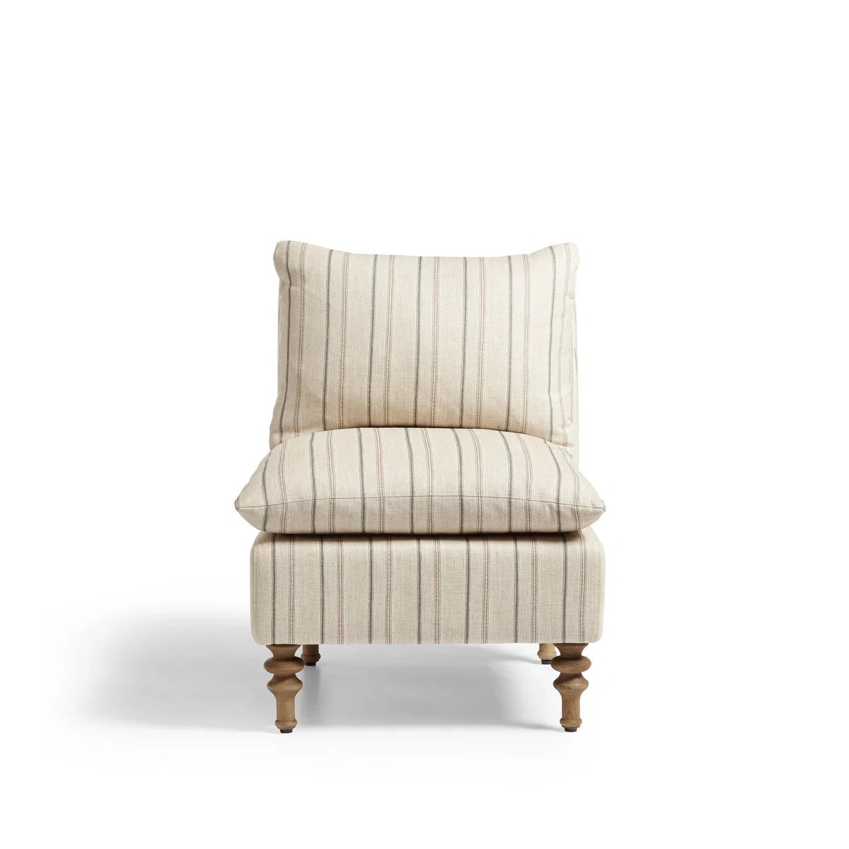 OKA, Rosina Hedley Linen Slipper Chair - Natural, Armchair – image 3