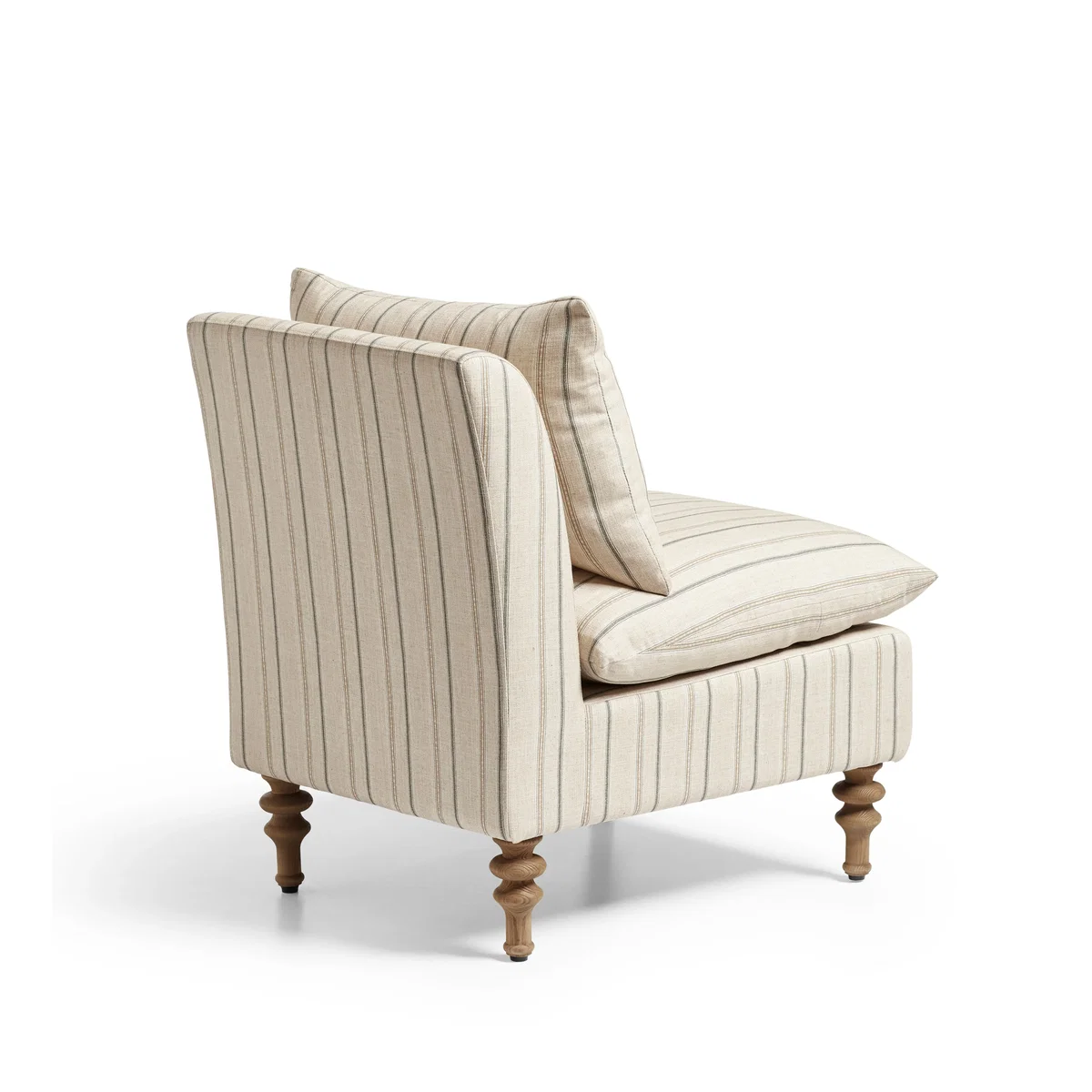 OKA, Rosina Hedley Linen Slipper Chair - Natural, Armchair – image 5