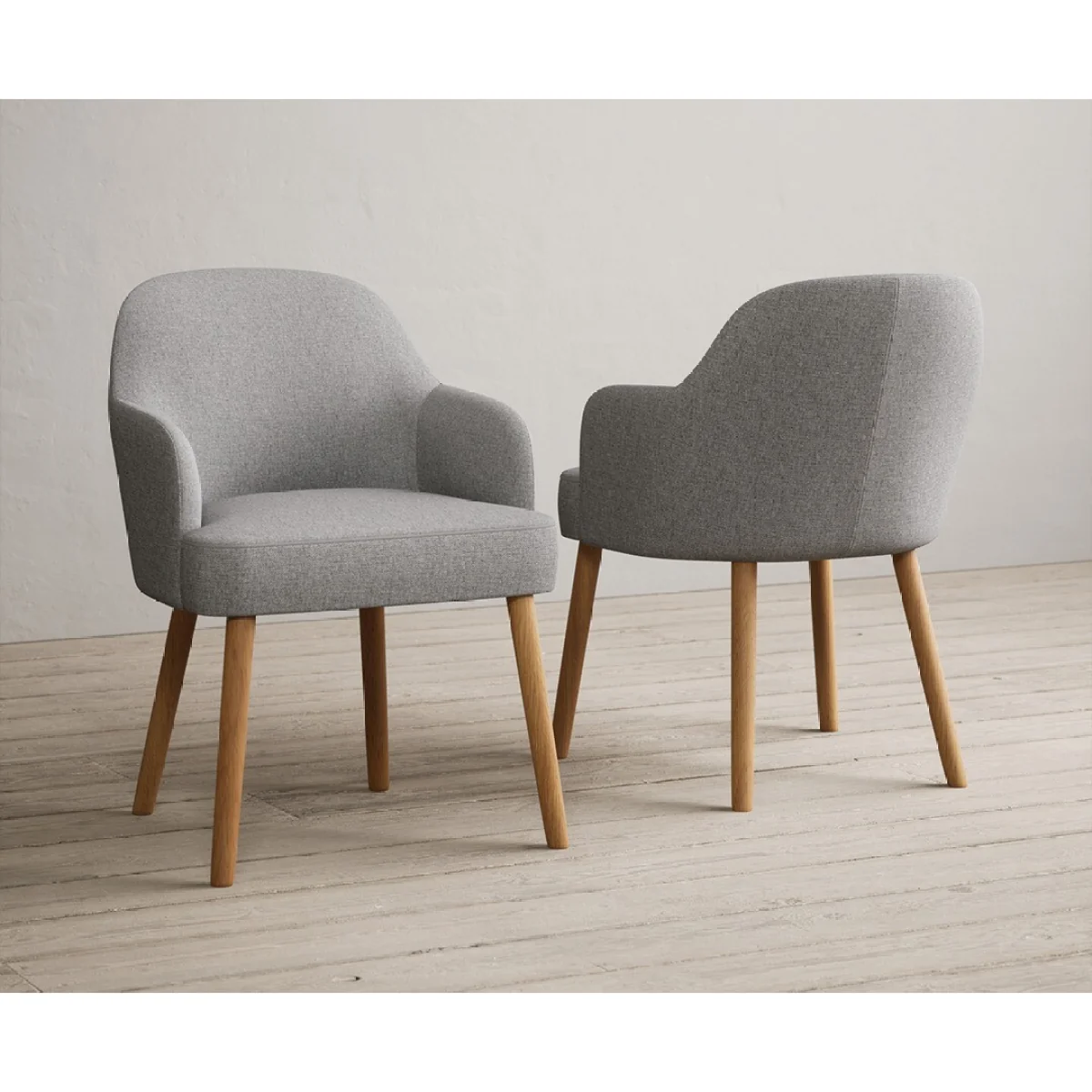 LIGHT GREY Oliver Chairs – image 2