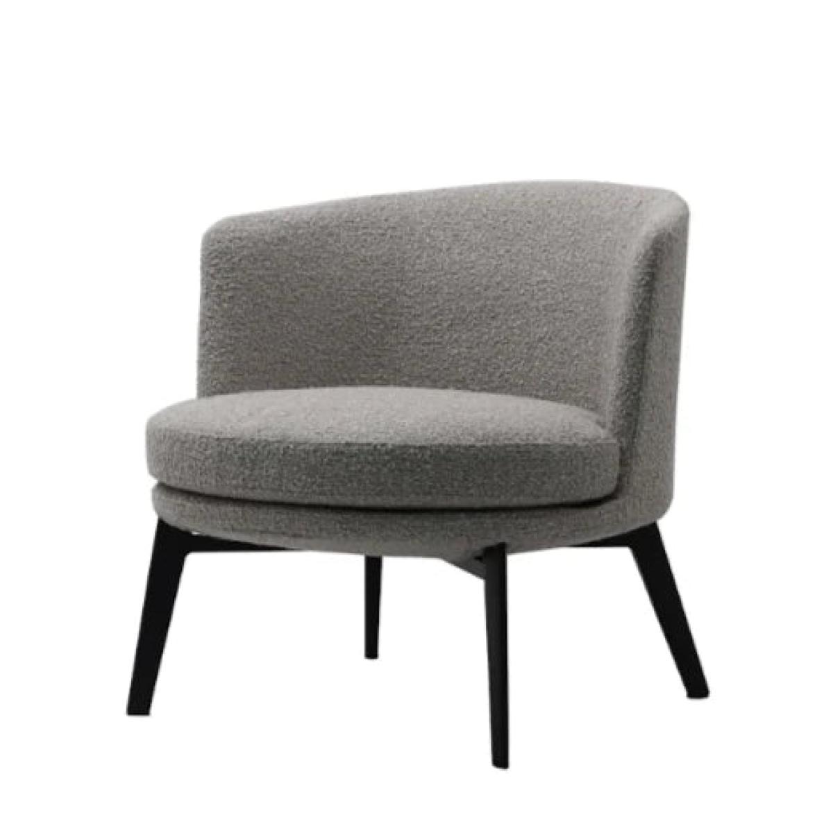 Tommy Franks Preston Lounge Chair in Boucle Steam – image 2