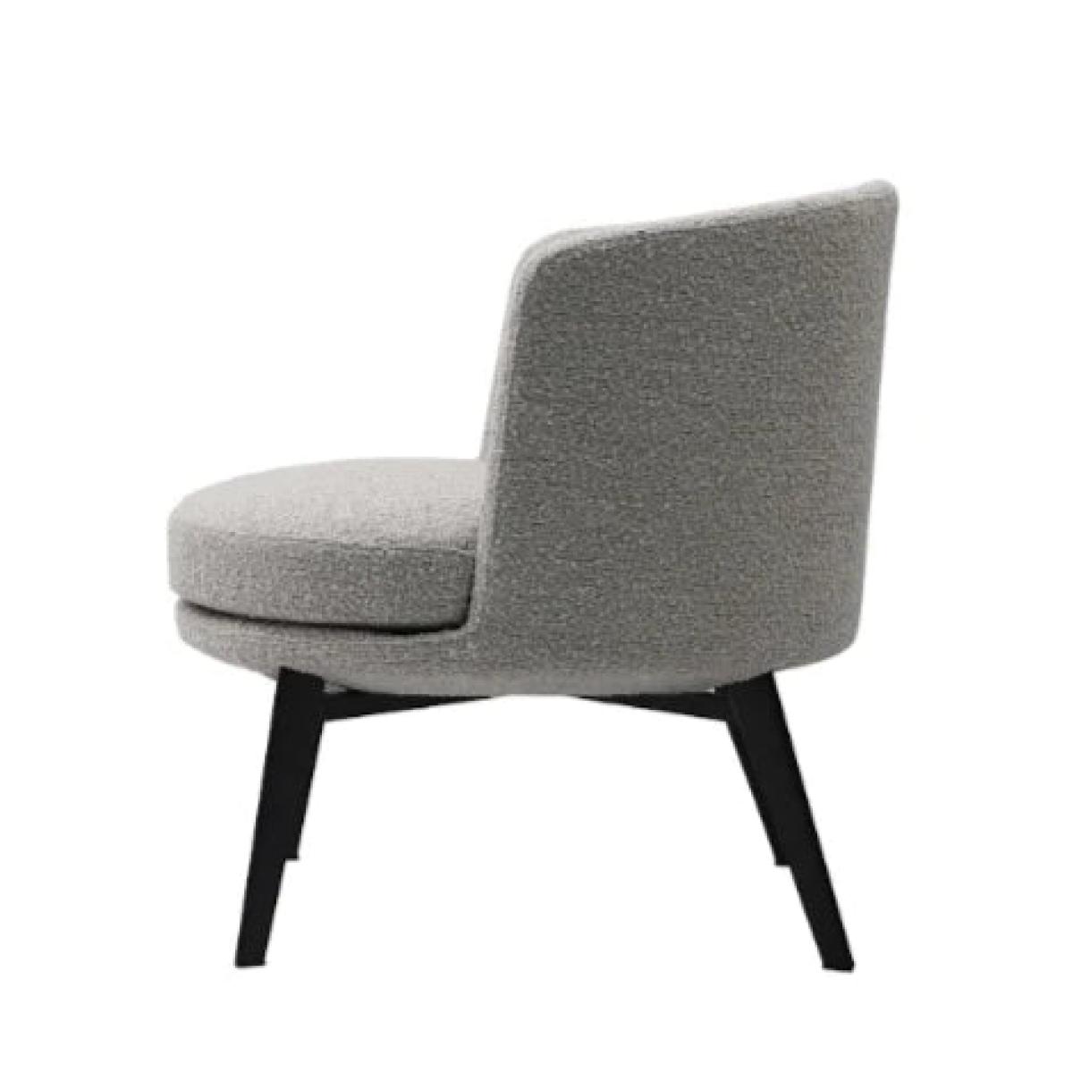 Tommy Franks Preston Lounge Chair in Boucle Steam – image 3