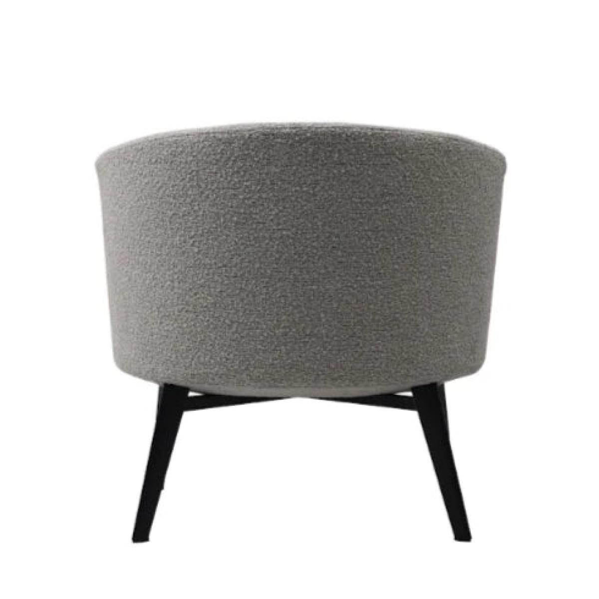 Tommy Franks Preston Lounge Chair in Boucle Steam – image 4