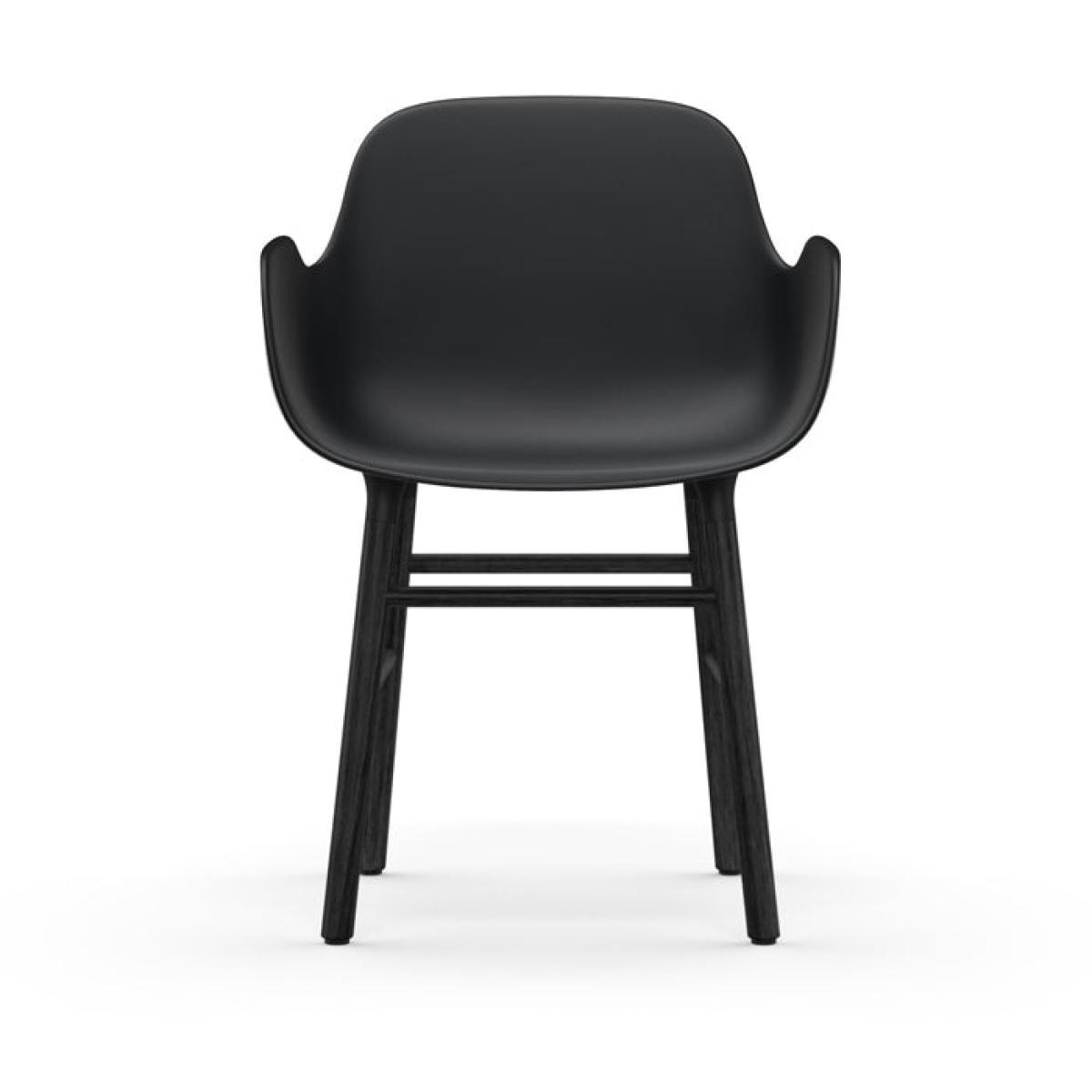 Normann Copenhagen Form Black Oak Legs Occasional Chair / Black – image 2