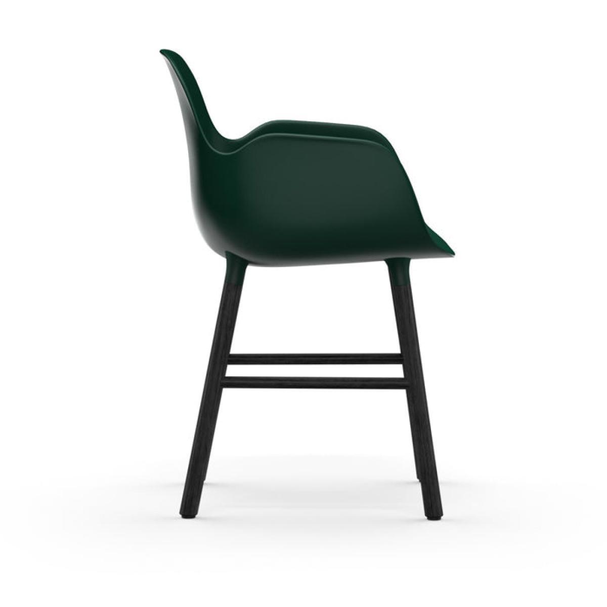 Normann Copenhagen Form Black Oak Legs Occasional Chair / Black – image 11