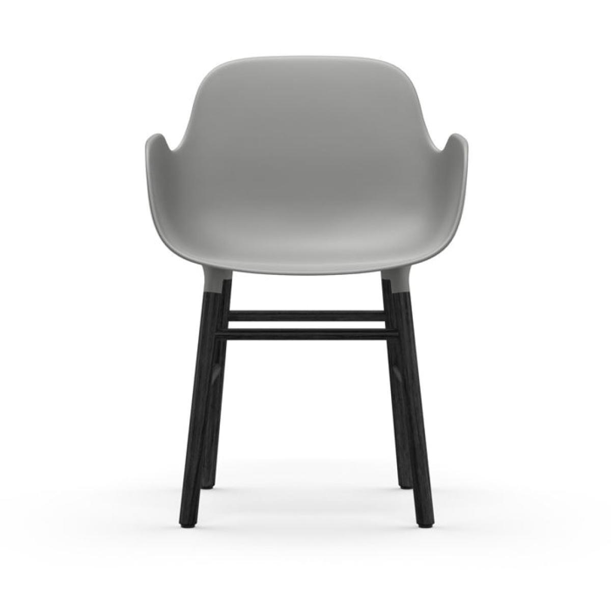 Normann Copenhagen Form Black Oak Legs Occasional Chair / Black – image 14