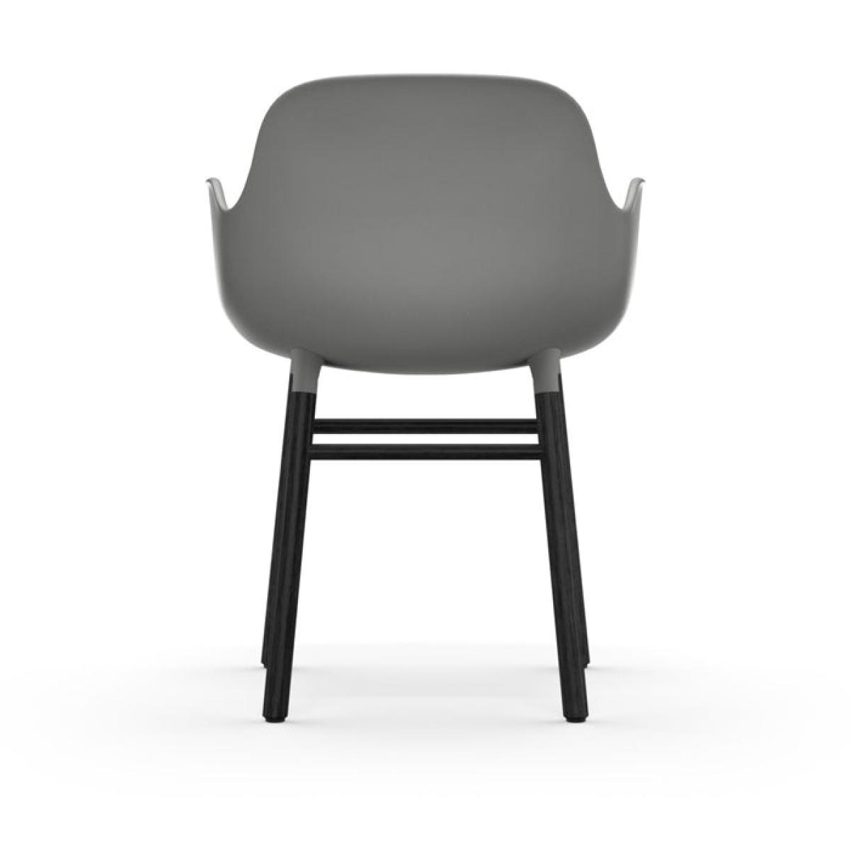 Normann Copenhagen Form Black Oak Legs Occasional Chair / Black – image 16