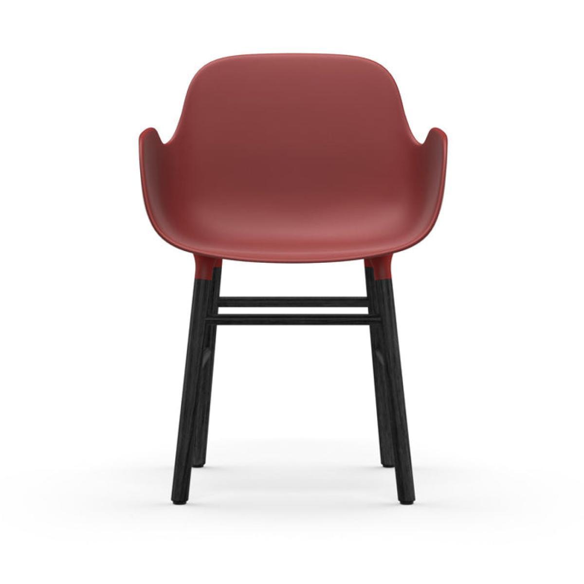 Normann Copenhagen Form Black Oak Legs Occasional Chair / Black – image 18