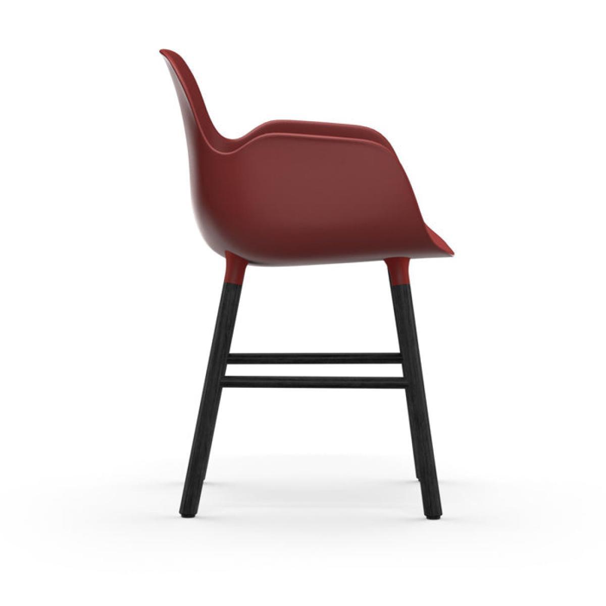 Normann Copenhagen Form Black Oak Legs Occasional Chair / Black – image 19