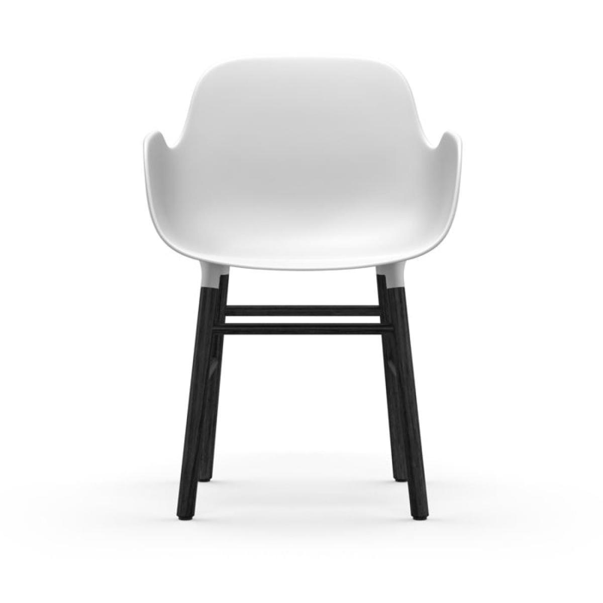 Normann Copenhagen Form Black Oak Legs Occasional Chair / Black – image 22
