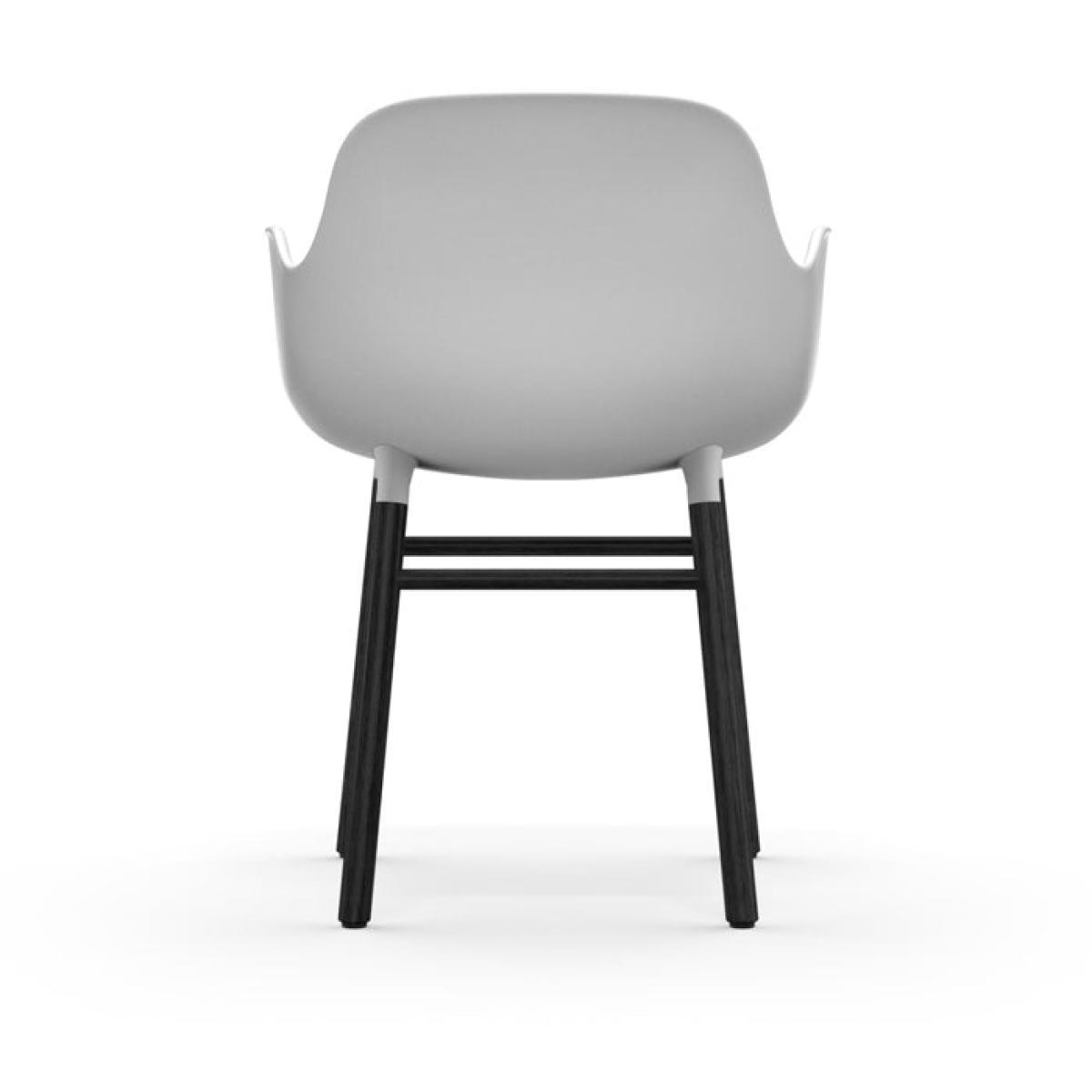 Normann Copenhagen Form Black Oak Legs Occasional Chair / Black – image 24