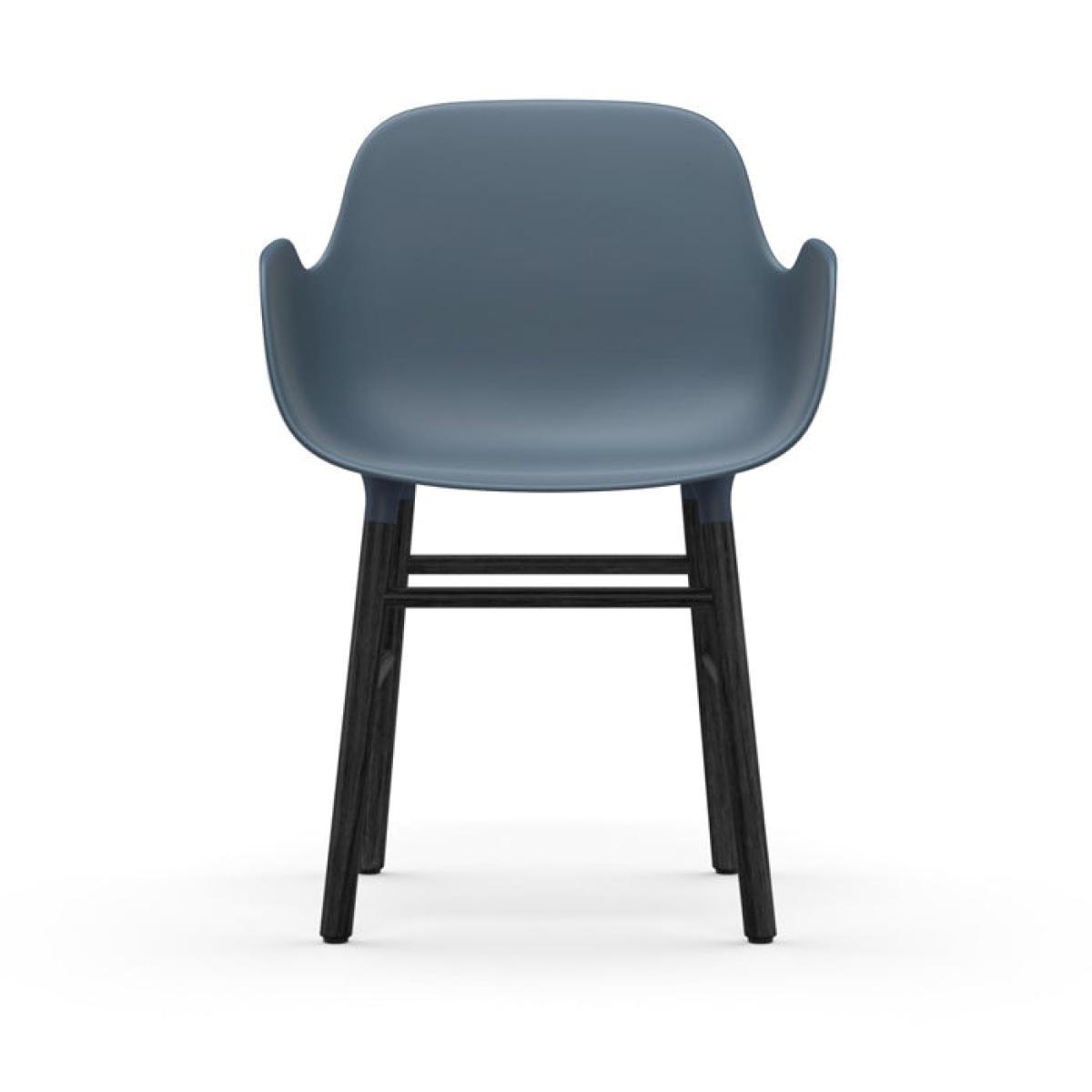 Normann Copenhagen Form Black Oak Legs Occasional Chair / Black – image 6
