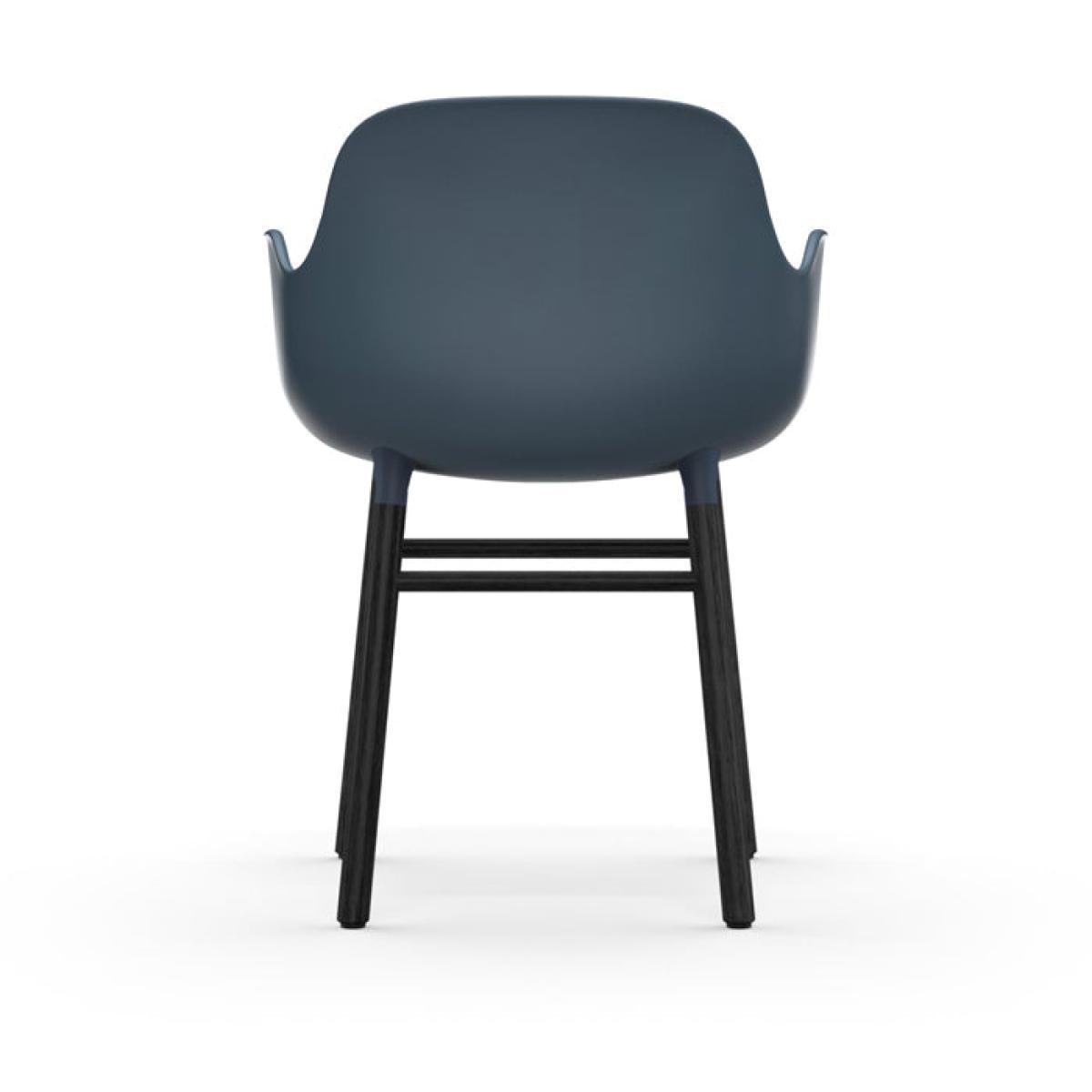 Normann Copenhagen Form Black Oak Legs Occasional Chair / Black – image 8