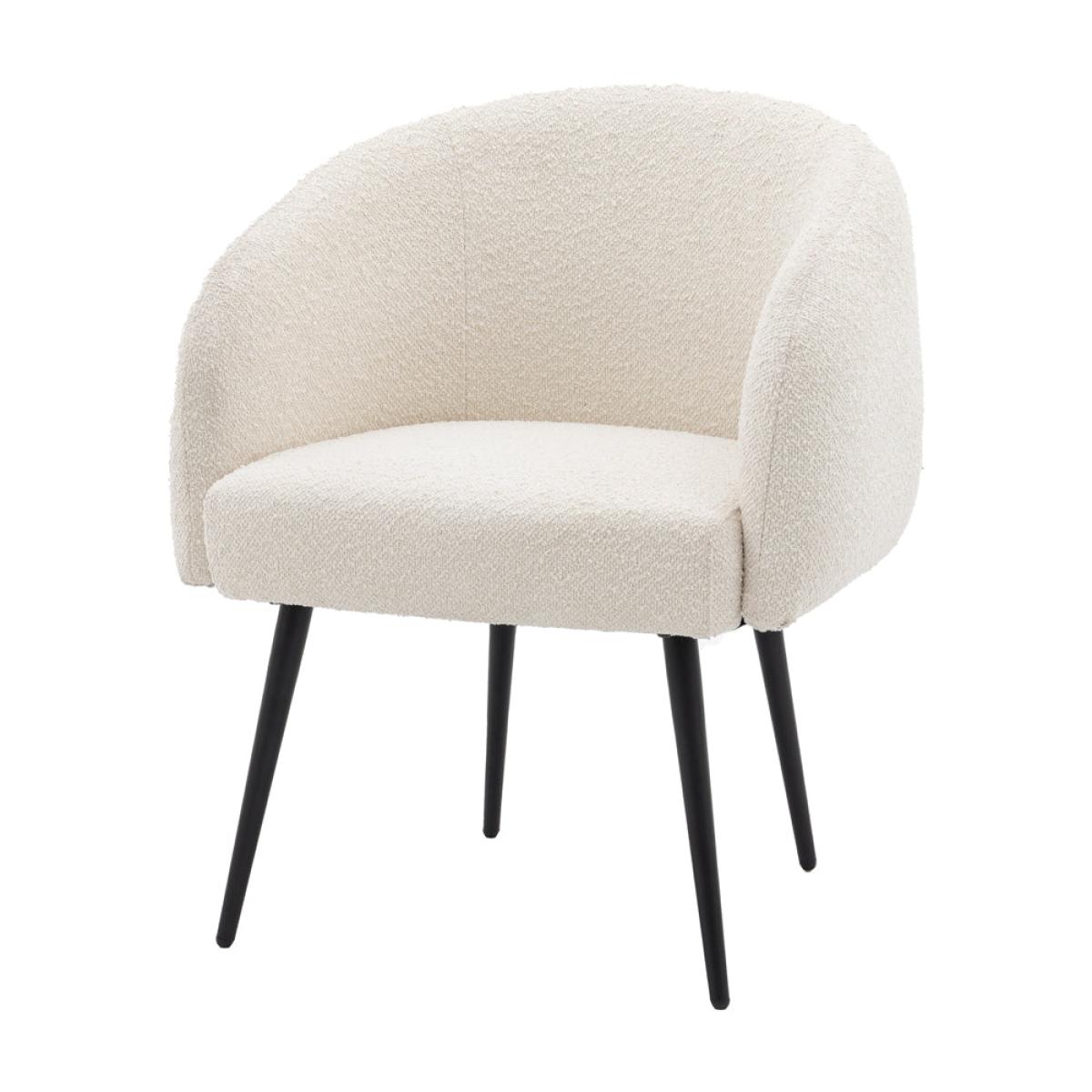 Gallery Interiors Chrion Tub Chair in Off White – image 2