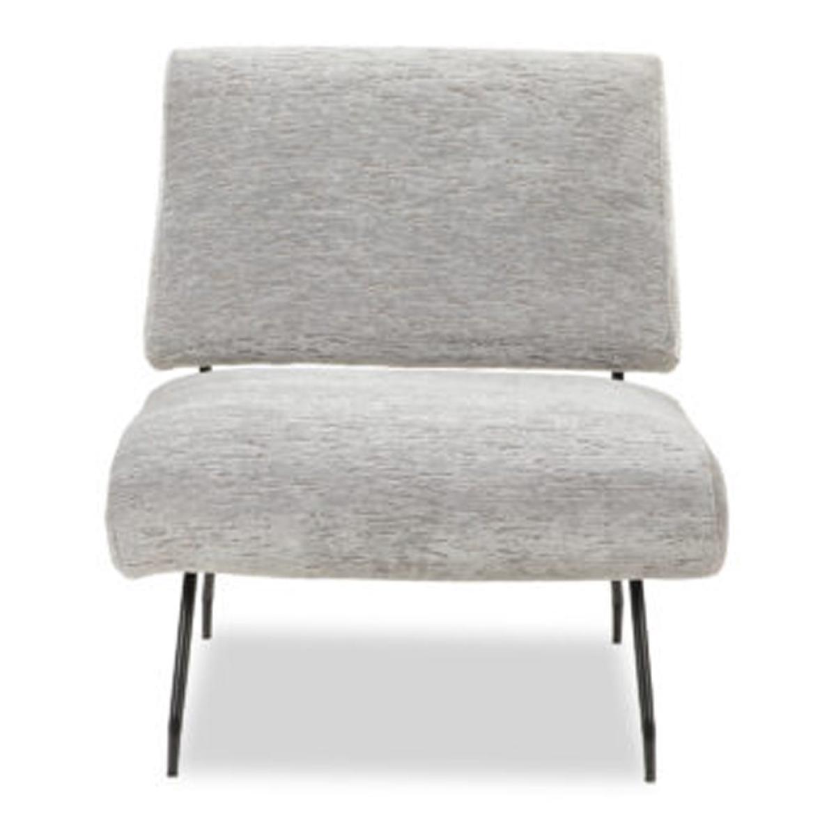 Liang & Eimil Abacus Occasional Chair Silver And Matt Black Finished – image 2