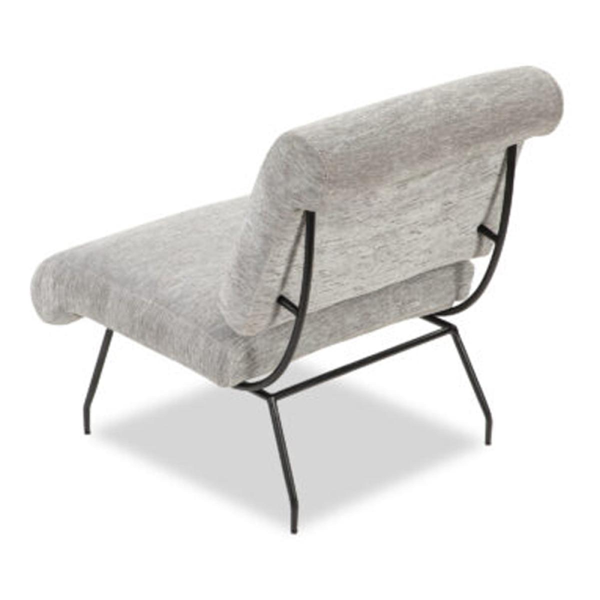 Liang & Eimil Abacus Occasional Chair Silver And Matt Black Finished – image 4