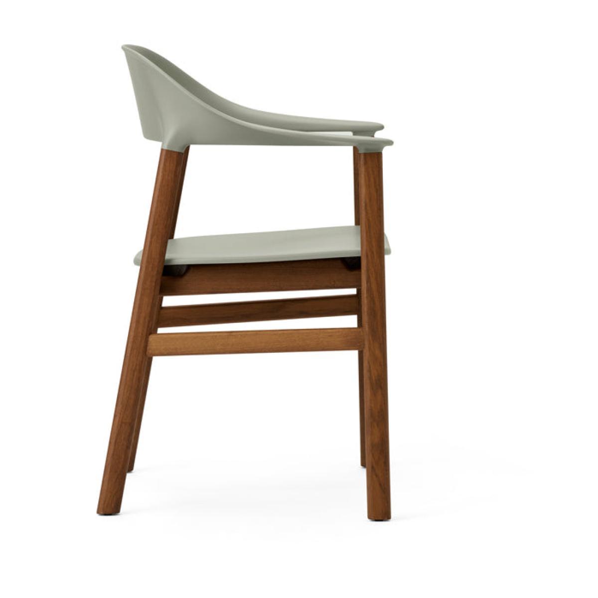 Normann Copenhagen Herit Smoked Oak Legs Occasional Chair / Dusty Green – image 7