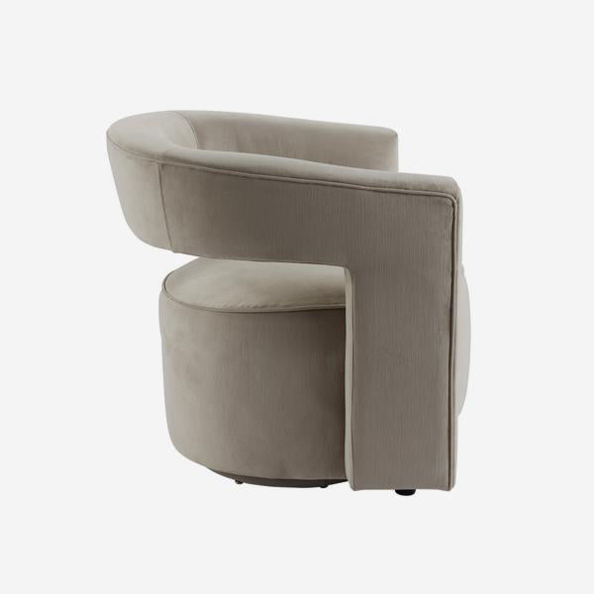 Andrew Martin Madison Dove Occasional Chair Grey – image 4