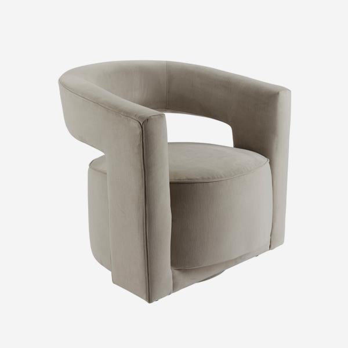 Andrew Martin Madison Dove Occasional Chair Grey – image 1