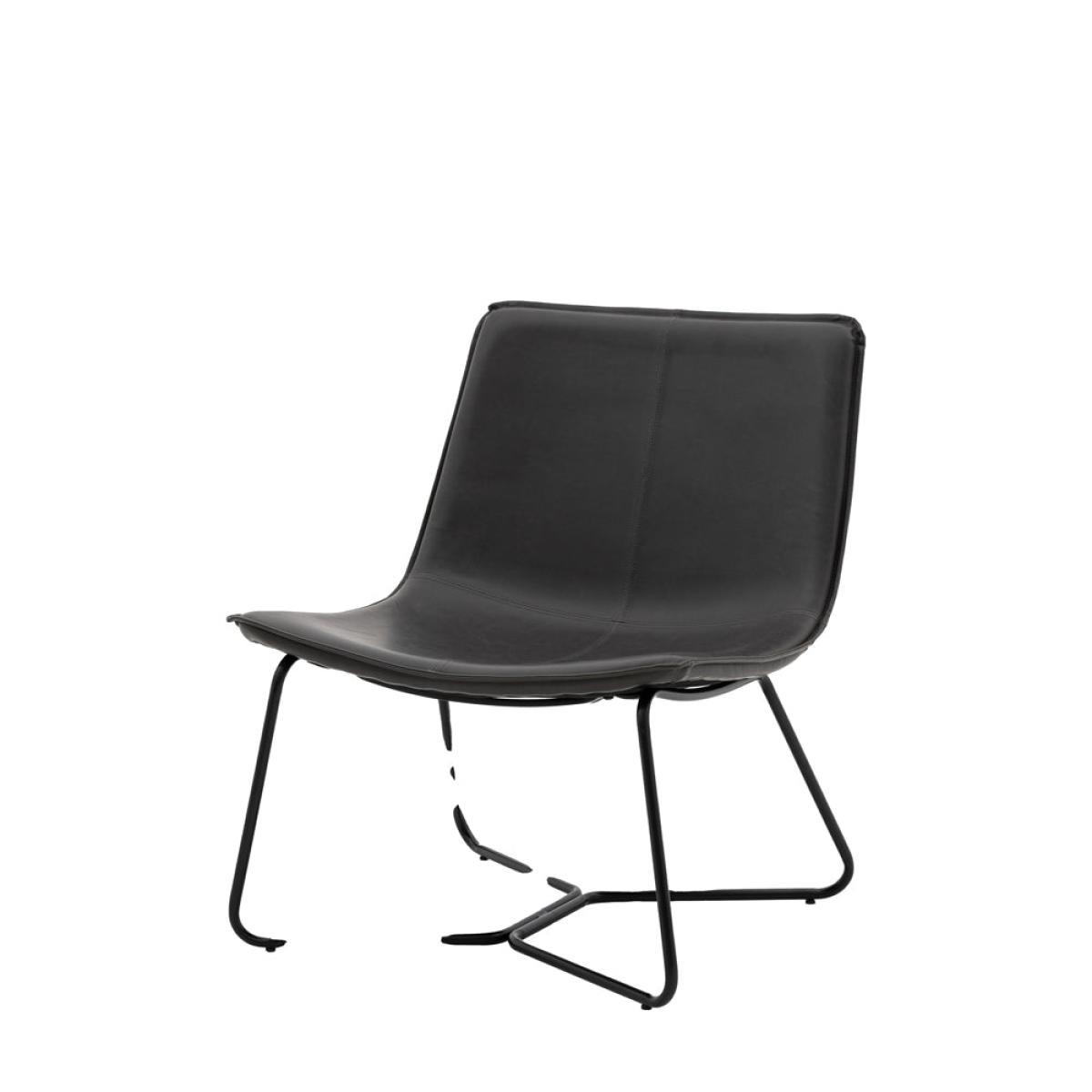 Gallery Interiors Hawkline Lounge Chair in Charcoal – image 2