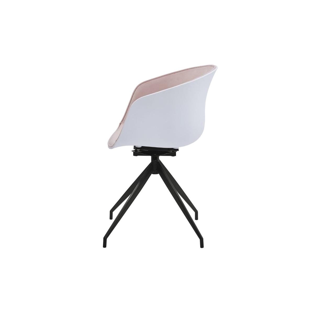 Harper - Swivel Chair - Light Pink Velvet – image 3