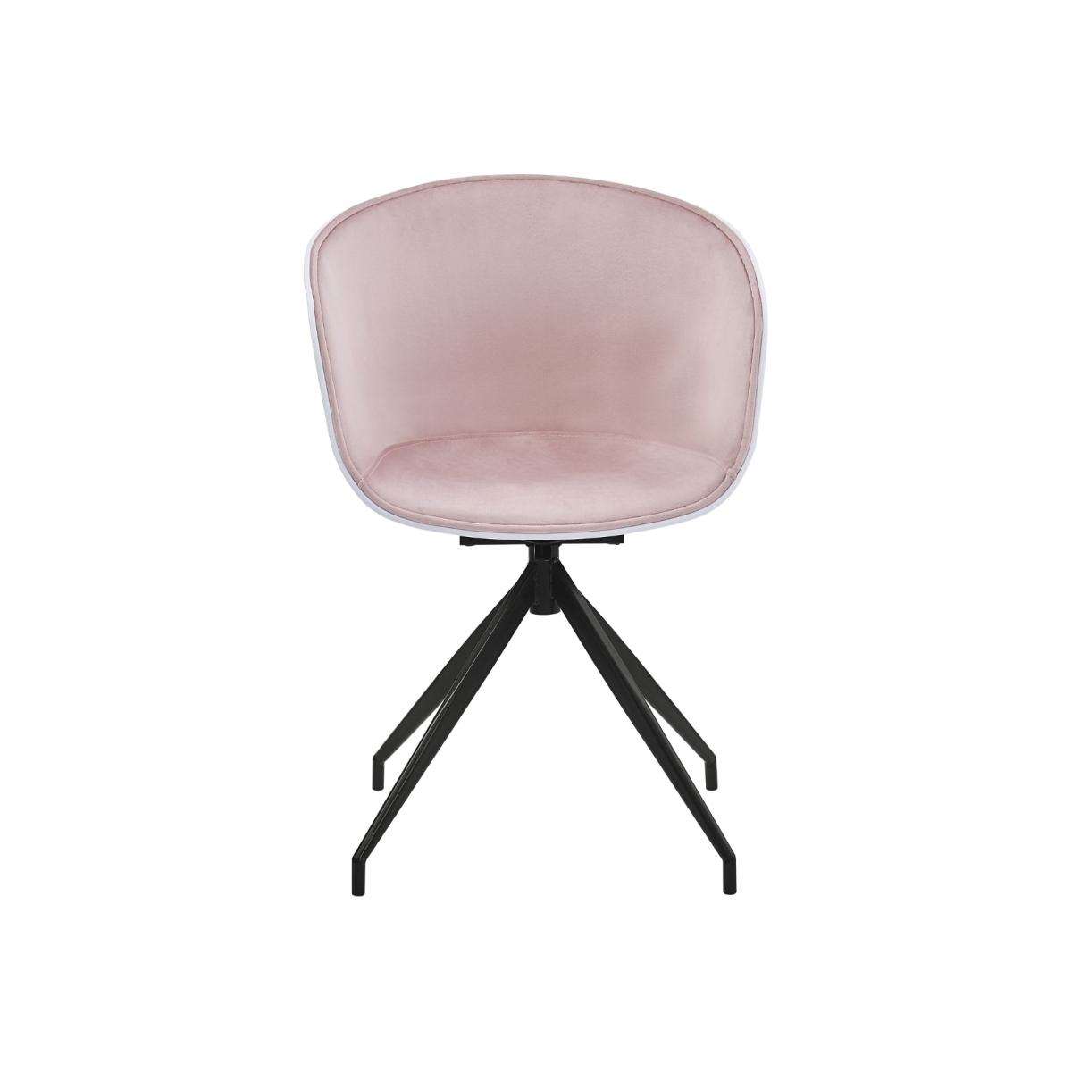 Harper - Swivel Chair - Light Pink Velvet – image 1