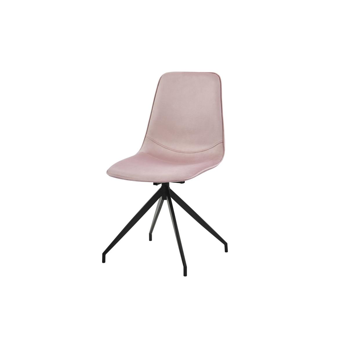 Isabella - Swivel Chair - Light Pink Velvet – image 2