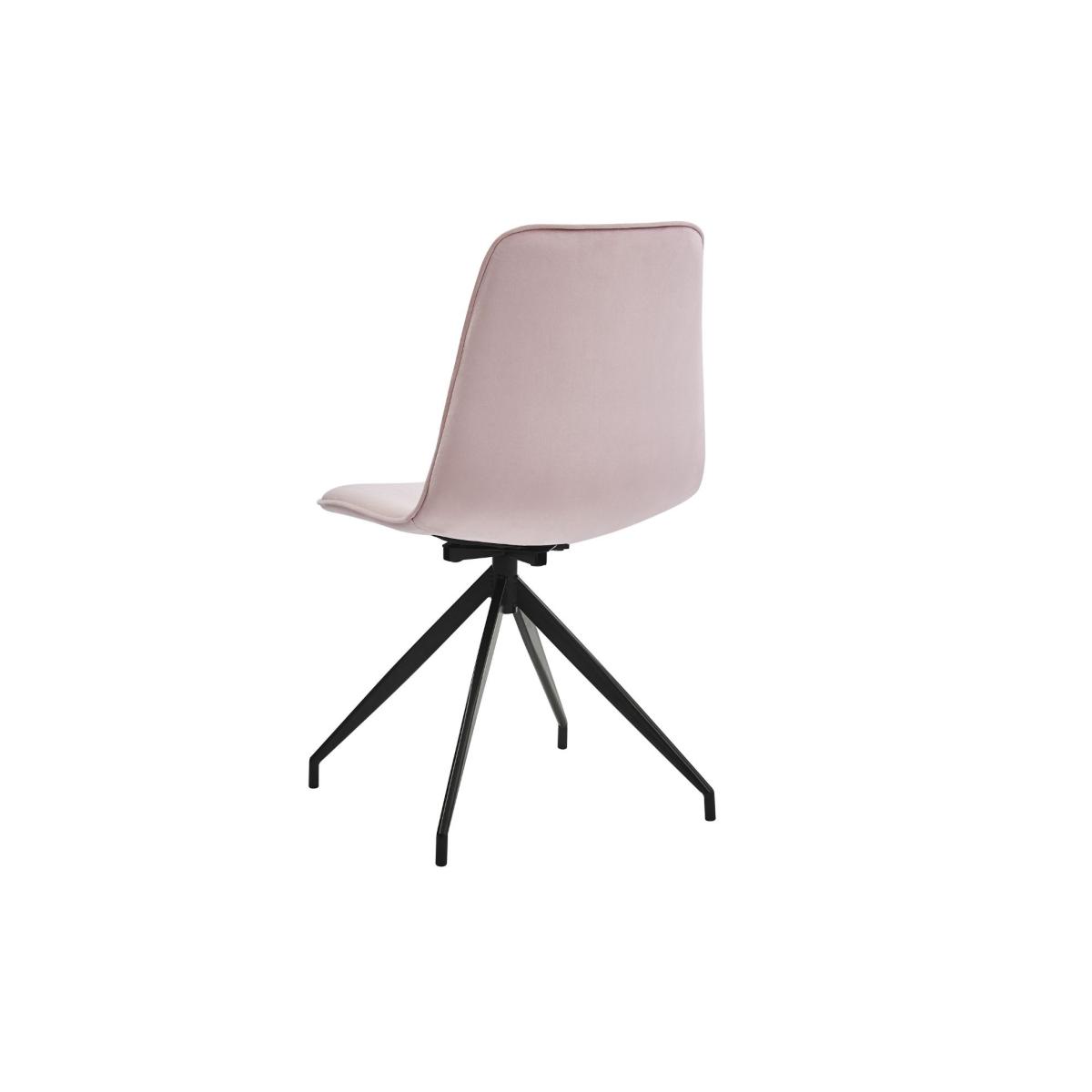 Isabella - Swivel Chair - Light Pink Velvet – image 3