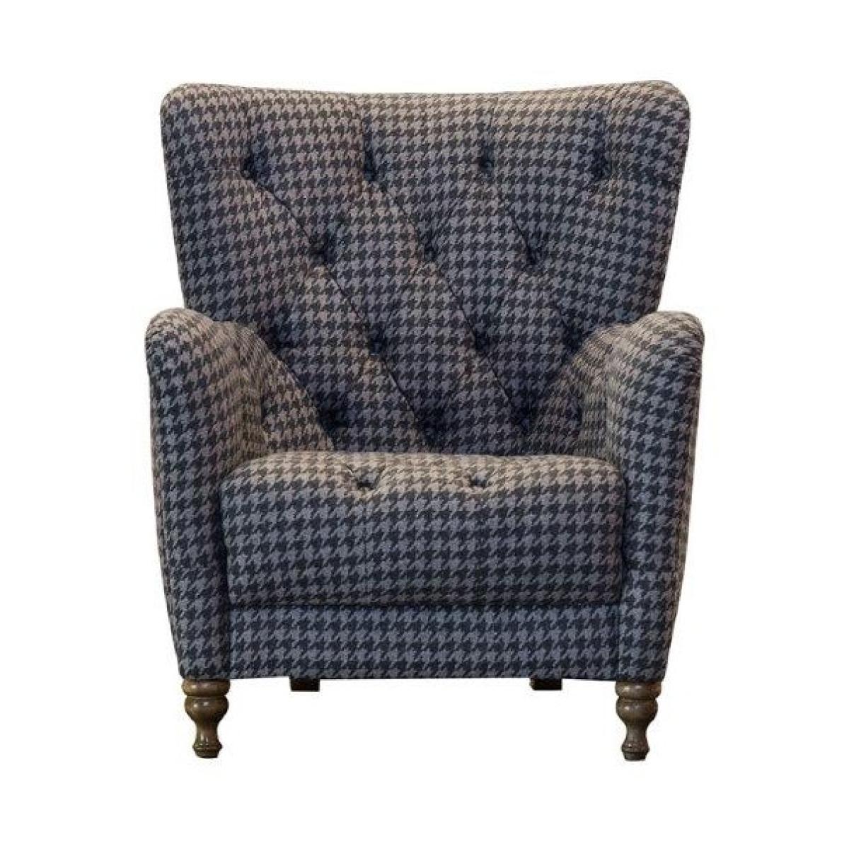 Downtown Stella Accent Chair With Gold Legs, Velvet – image 2