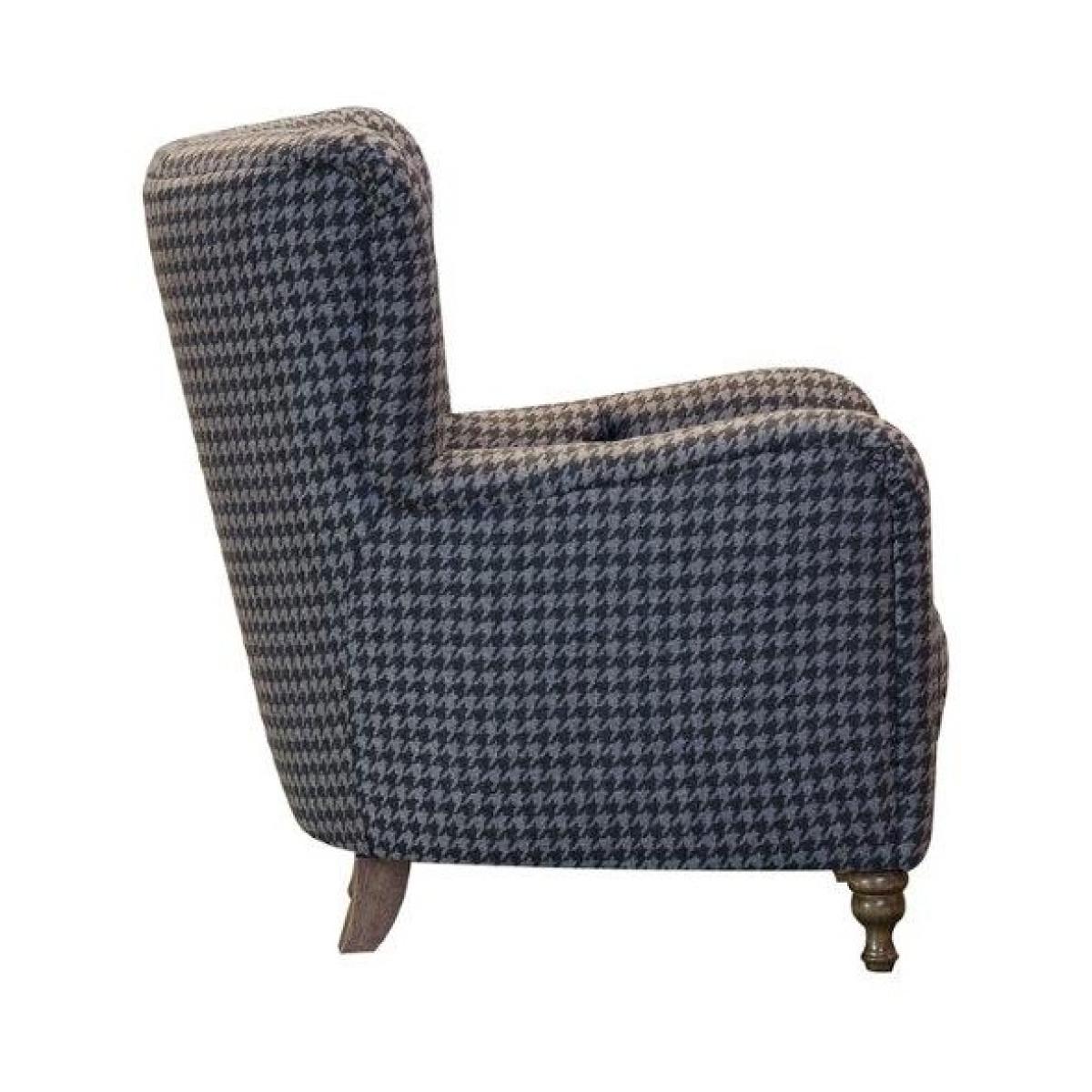 Downtown Stella Accent Chair With Gold Legs, Velvet – image 3