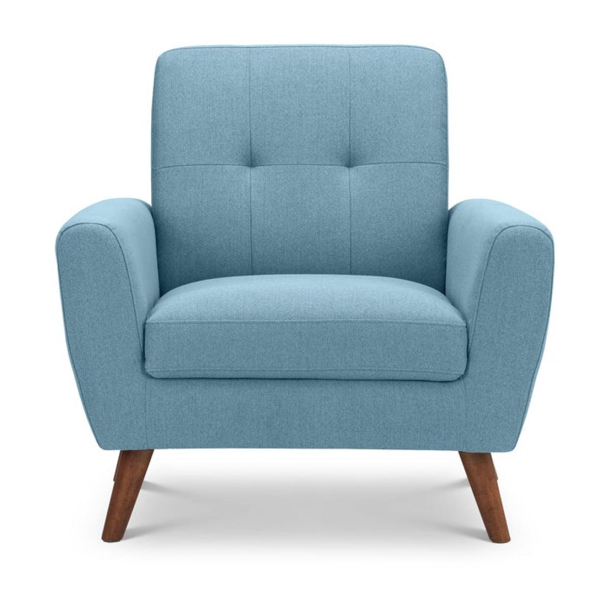 Julian Bowen Monza Compact Retro Chair - Blue – image 5