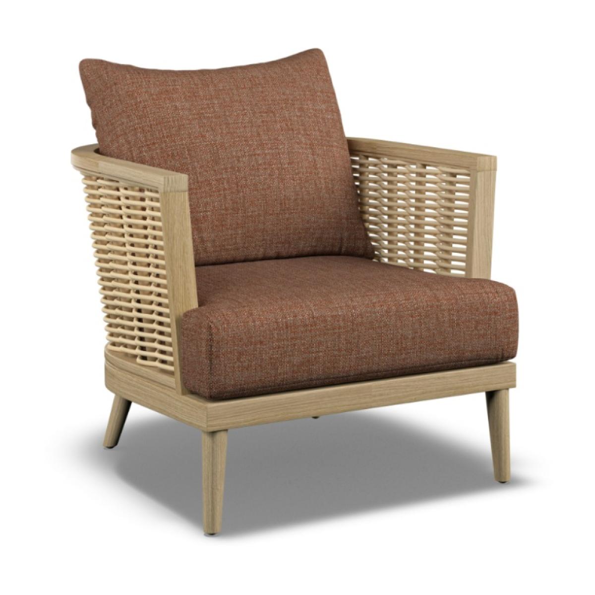 Daro Martinique Lounging Chair - Fabric Grade B In LightWood – image 4