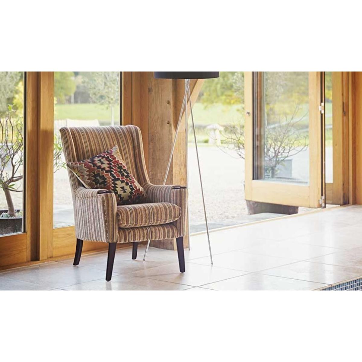 Parker Knoll Sienna Chair High Back Fabric – image 3