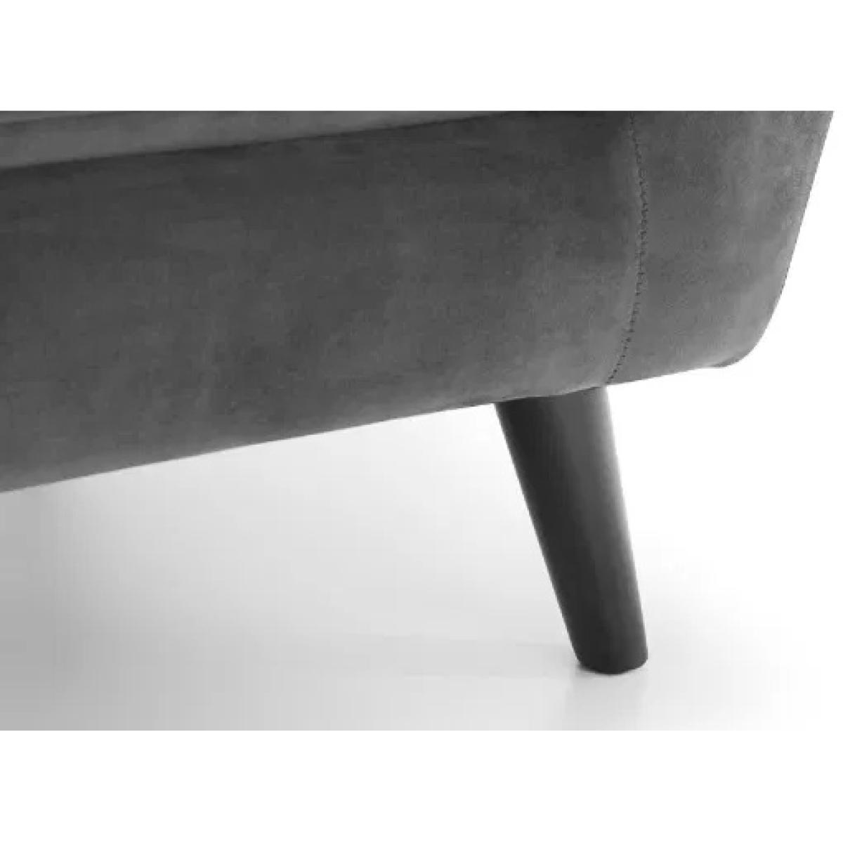 Julian Bowen Monza Chair - Dark Grey Velvet In DarkGrey – image 6
