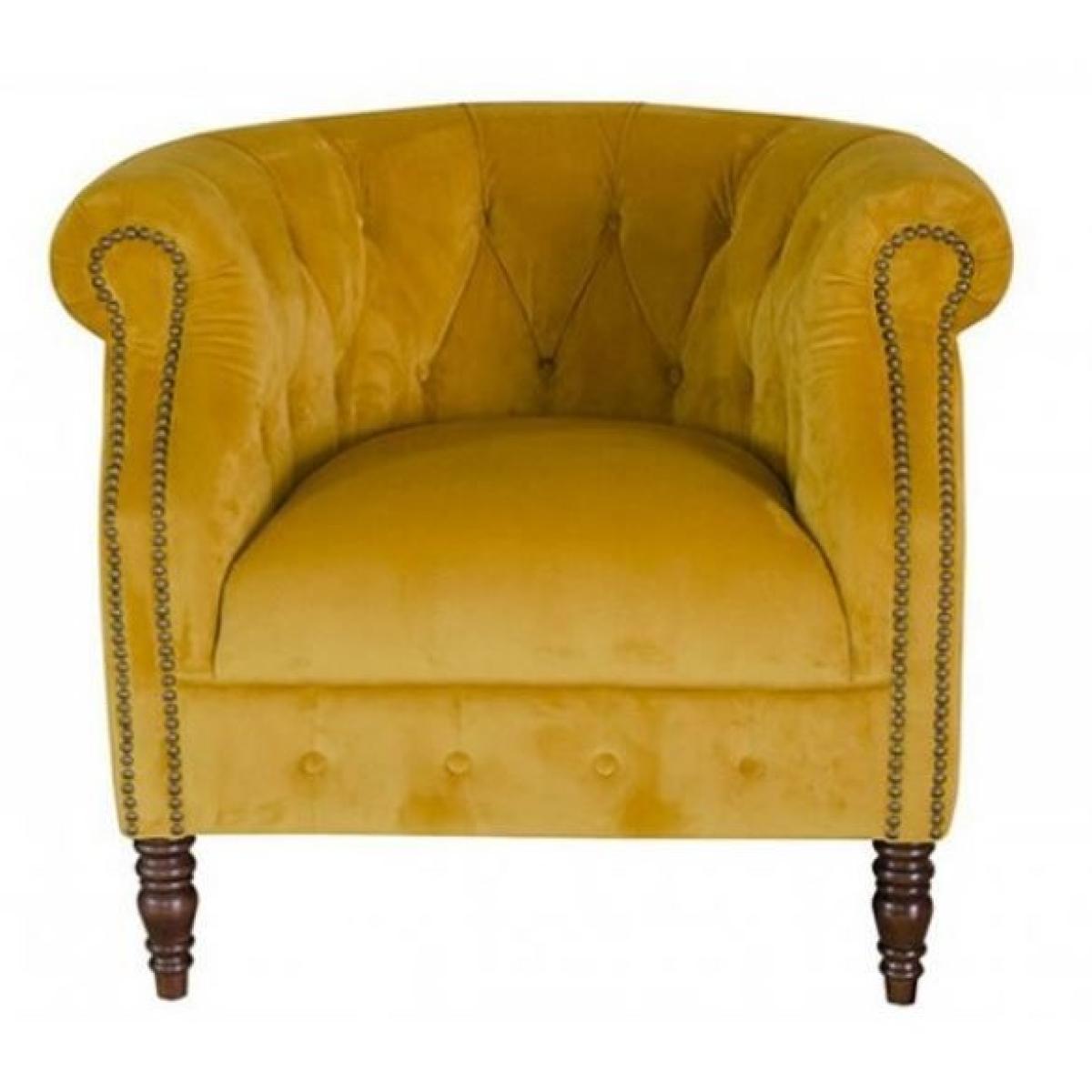 Alexander & James Jude Chair in Devore Damson Fabric With Antique Studs – image 3