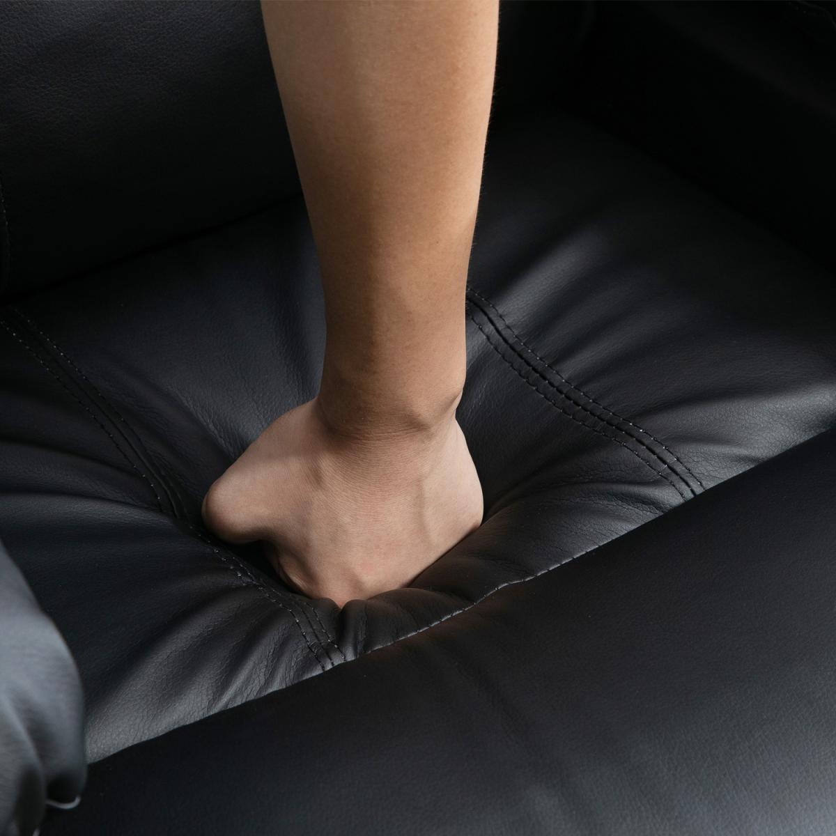 Electric Power Lift Recliner Chair Vibration Massage Sofa Lounge - Black – image 7