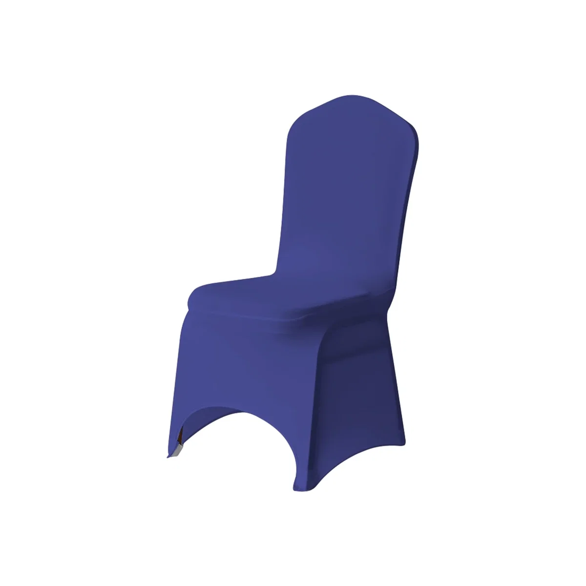 Chair Cover Stretch Fabric Removable Washable Protective Chair Slipcovers - Purple / 34cm