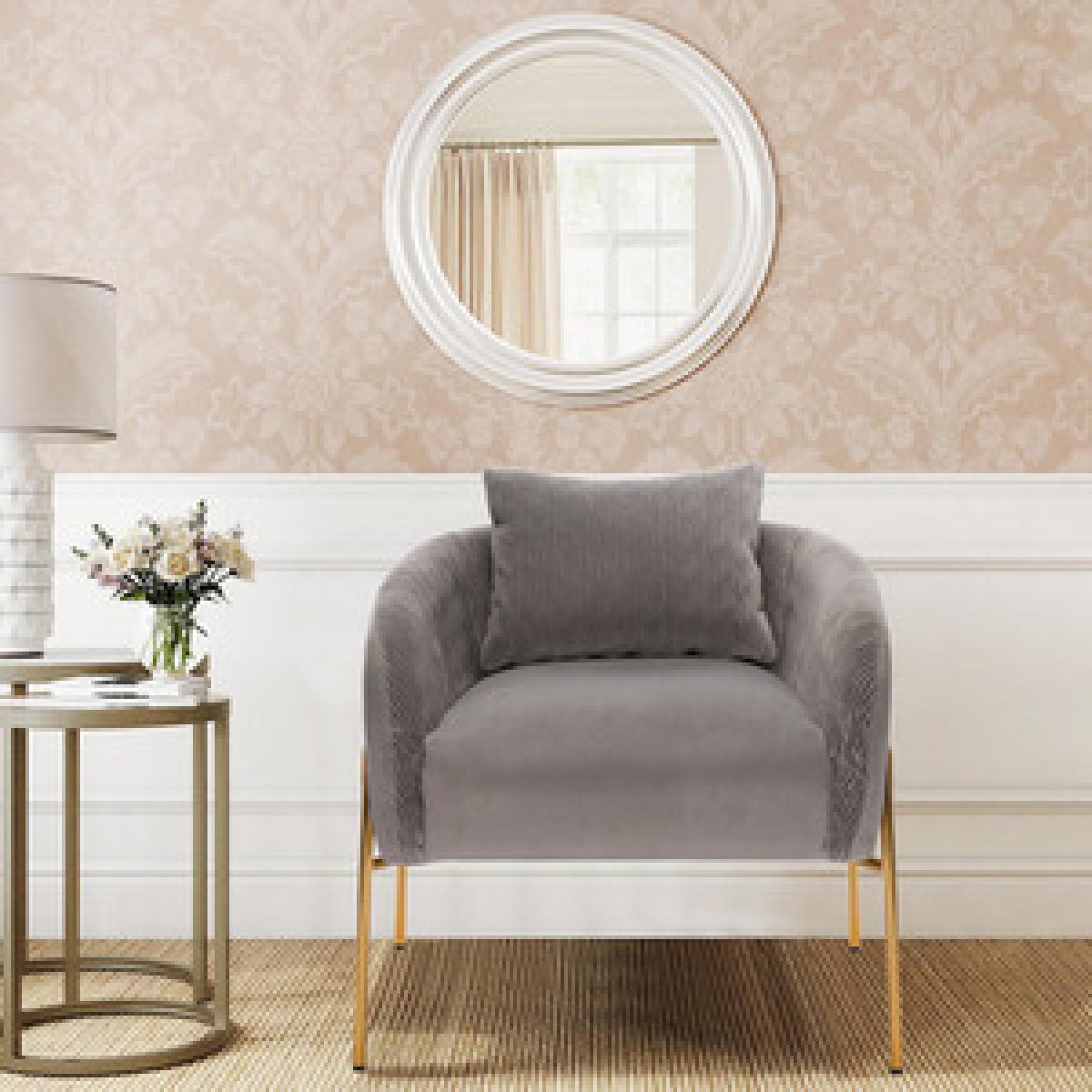 Pleated Velvet Accent Chair Single/Double - Green / Single – image 9