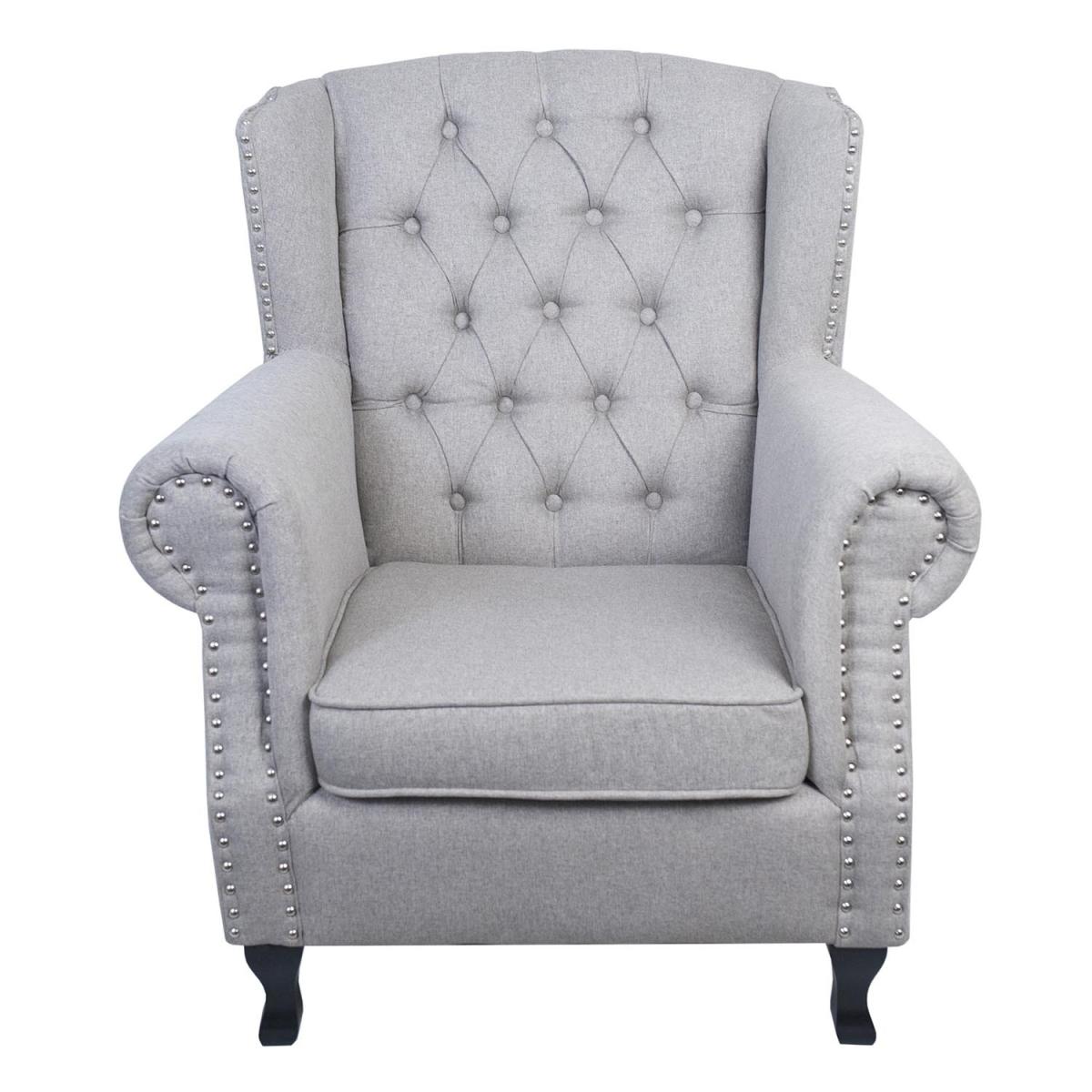Olivia Button Accent Chair – image 4