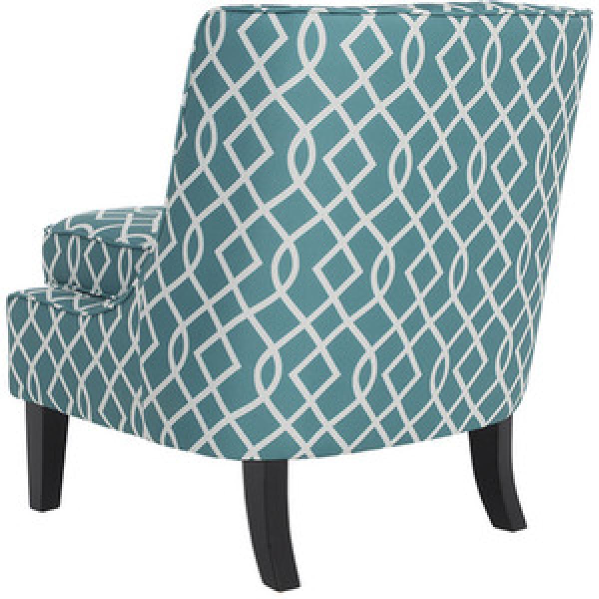 Armless Accent Chair - Floral – image 12